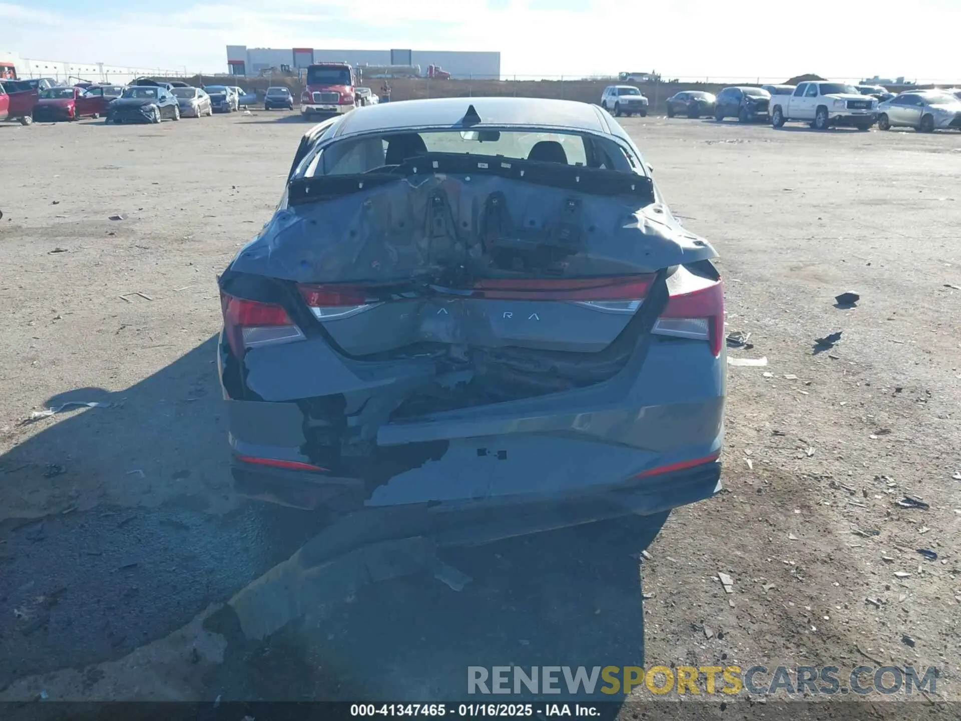 6 Photograph of a damaged car KMHLS4AG0MU064981 HYUNDAI ELANTRA 2021