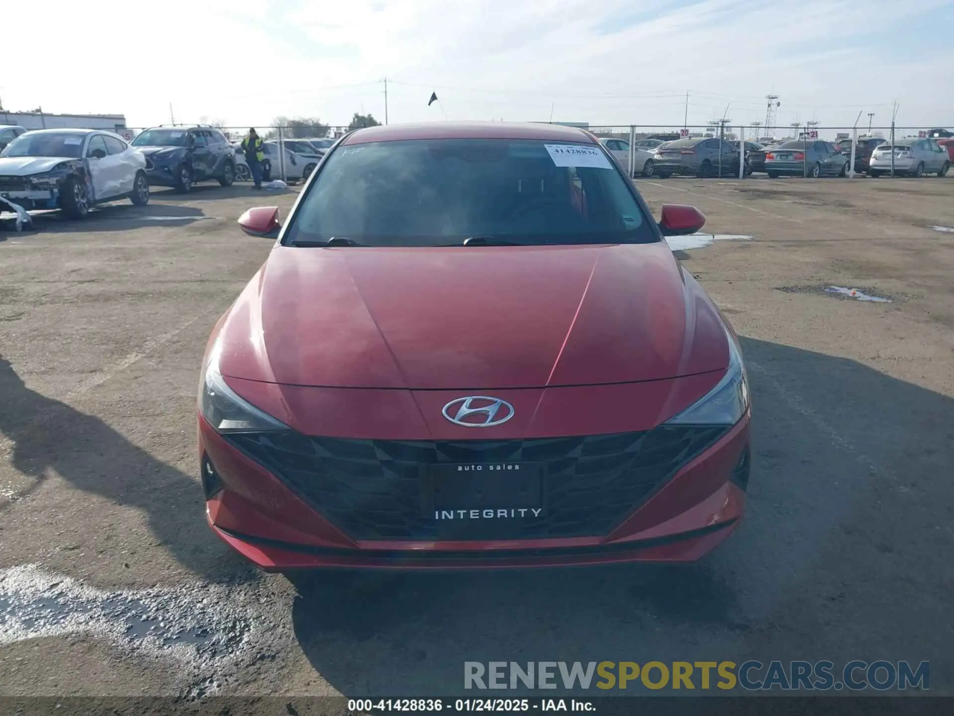 13 Photograph of a damaged car KMHLS4AG0MU068030 HYUNDAI ELANTRA 2021