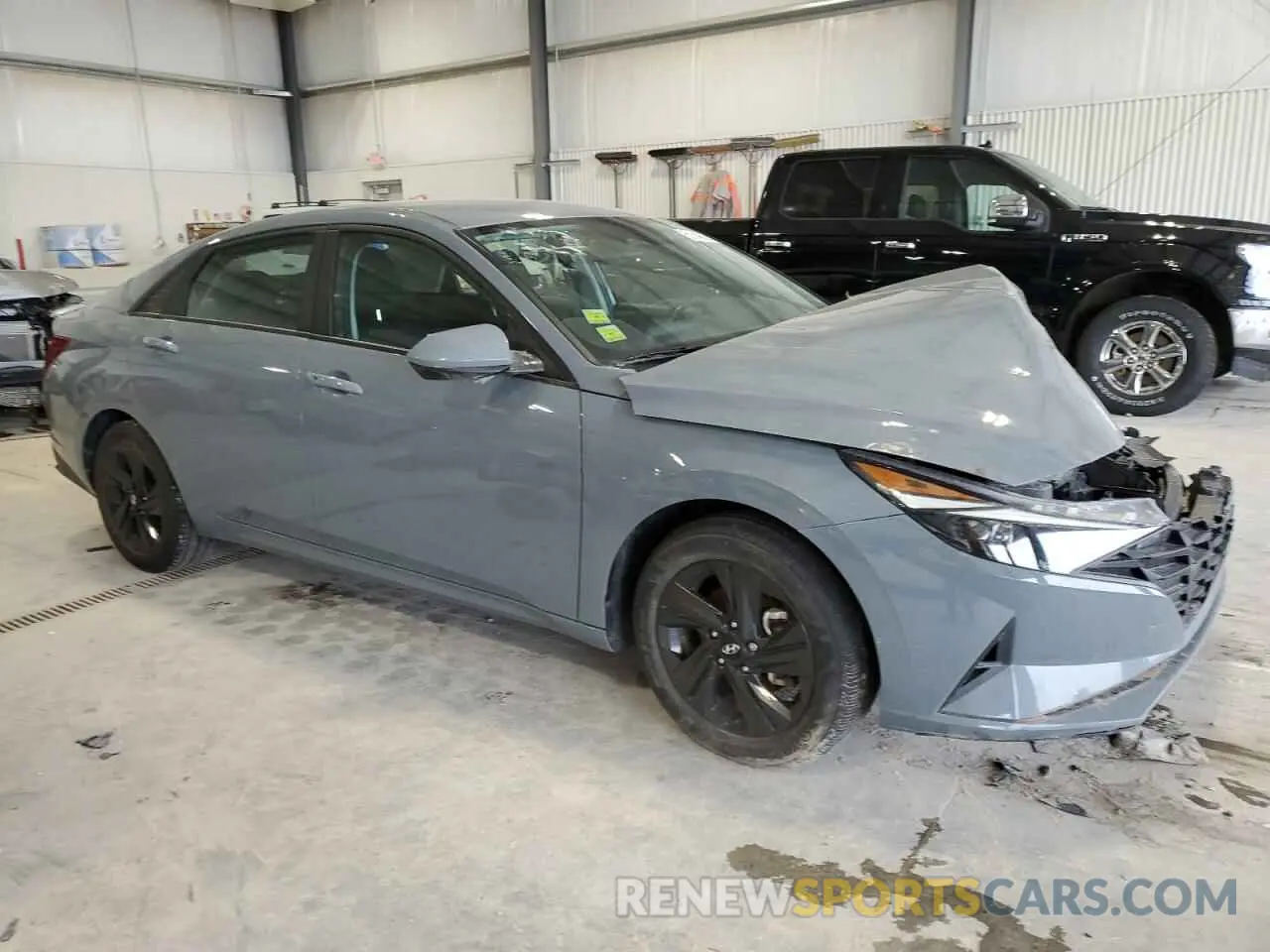 4 Photograph of a damaged car KMHLS4AG0MU126900 HYUNDAI ELANTRA 2021