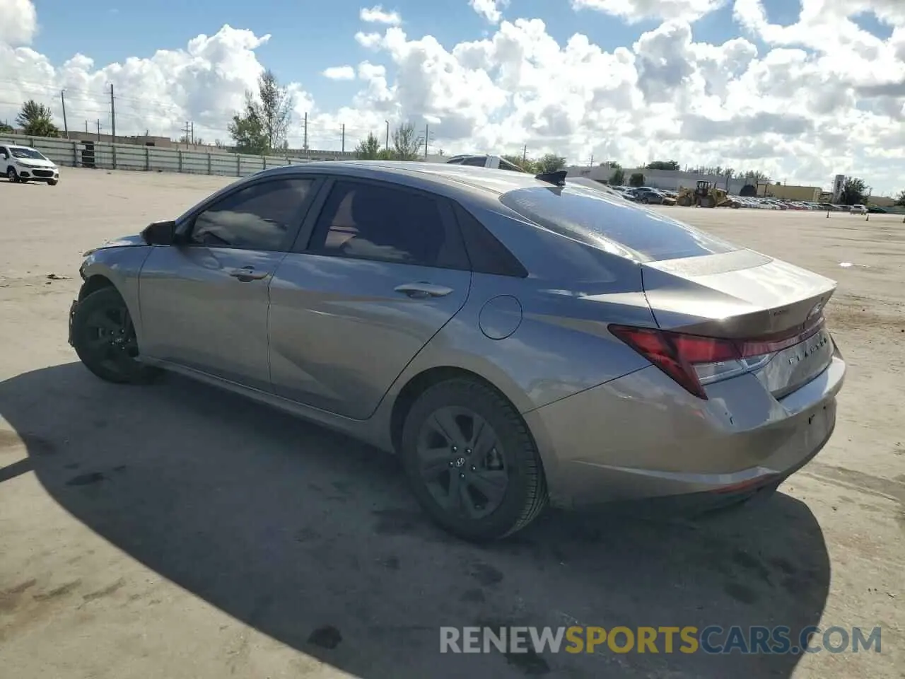 2 Photograph of a damaged car KMHLS4AG0MU126945 HYUNDAI ELANTRA 2021