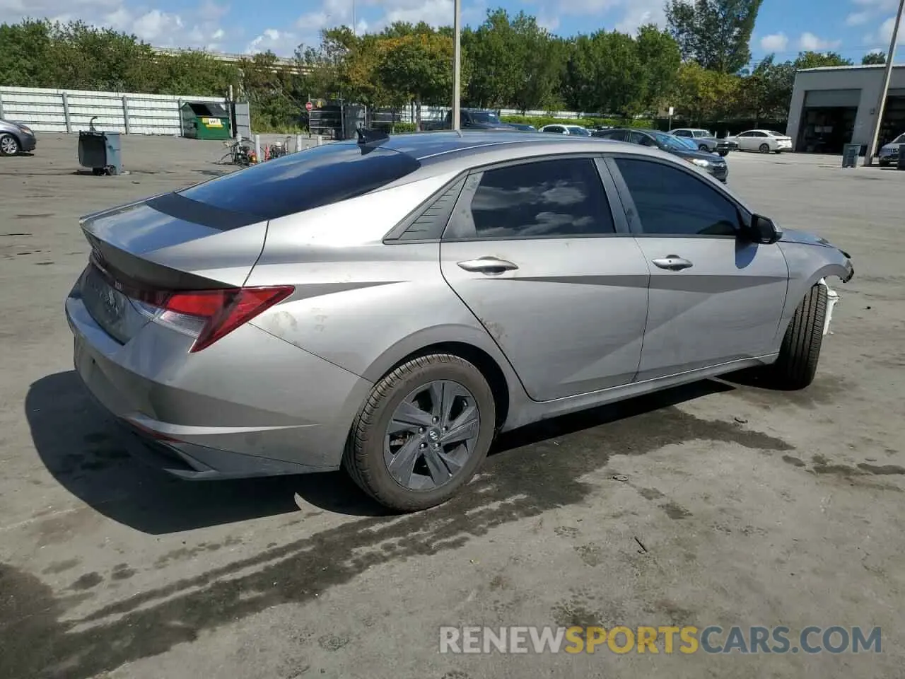3 Photograph of a damaged car KMHLS4AG0MU126945 HYUNDAI ELANTRA 2021
