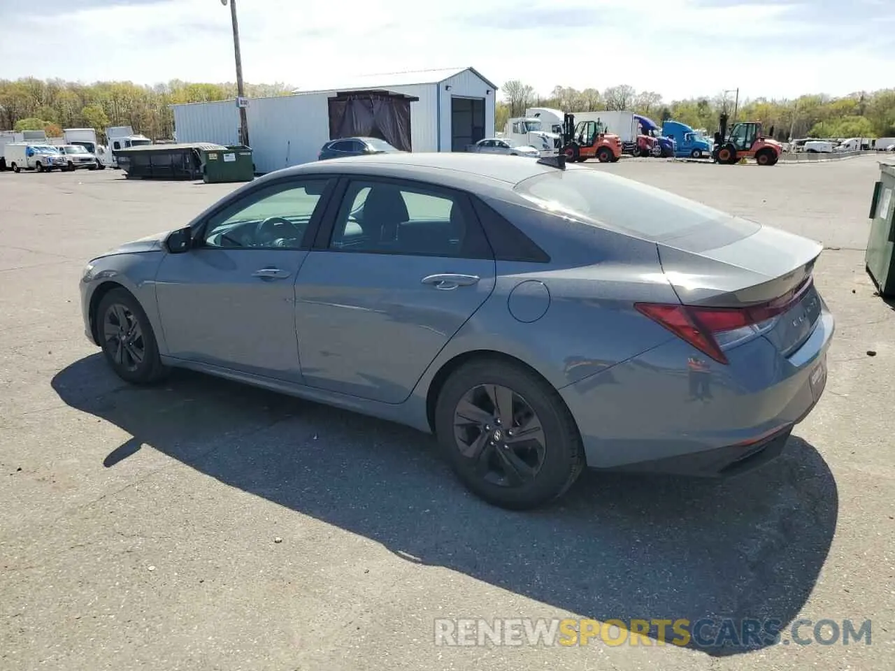 2 Photograph of a damaged car KMHLS4AG0MU211817 HYUNDAI ELANTRA 2021