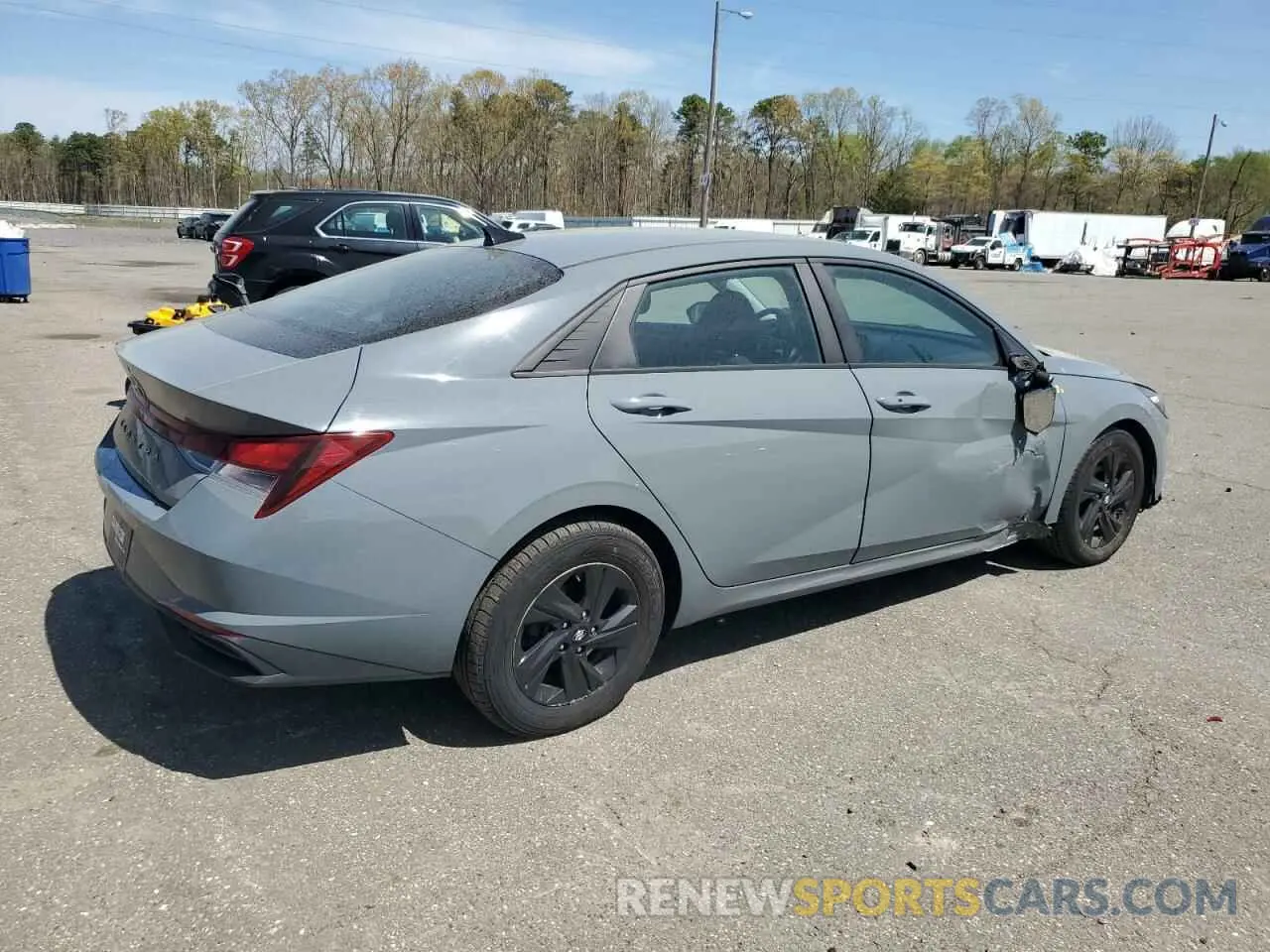 3 Photograph of a damaged car KMHLS4AG0MU211817 HYUNDAI ELANTRA 2021