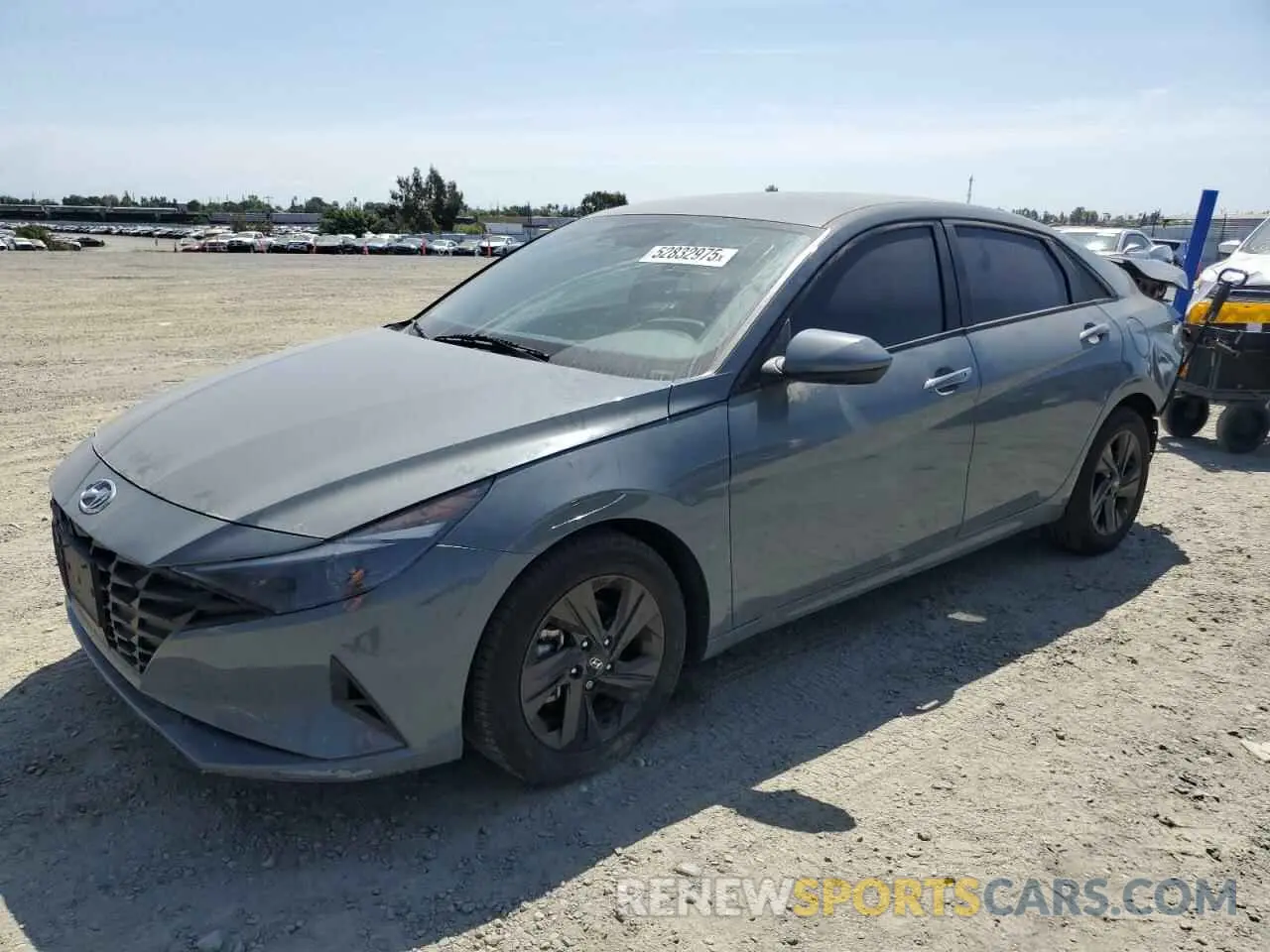 1 Photograph of a damaged car KMHLS4AG1MU193697 HYUNDAI ELANTRA 2021