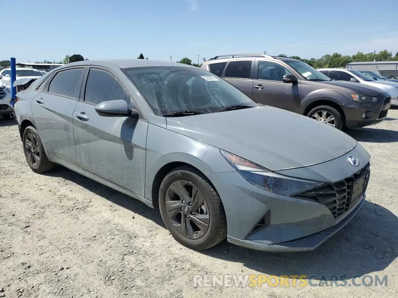 4 Photograph of a damaged car KMHLS4AG1MU193697 HYUNDAI ELANTRA 2021