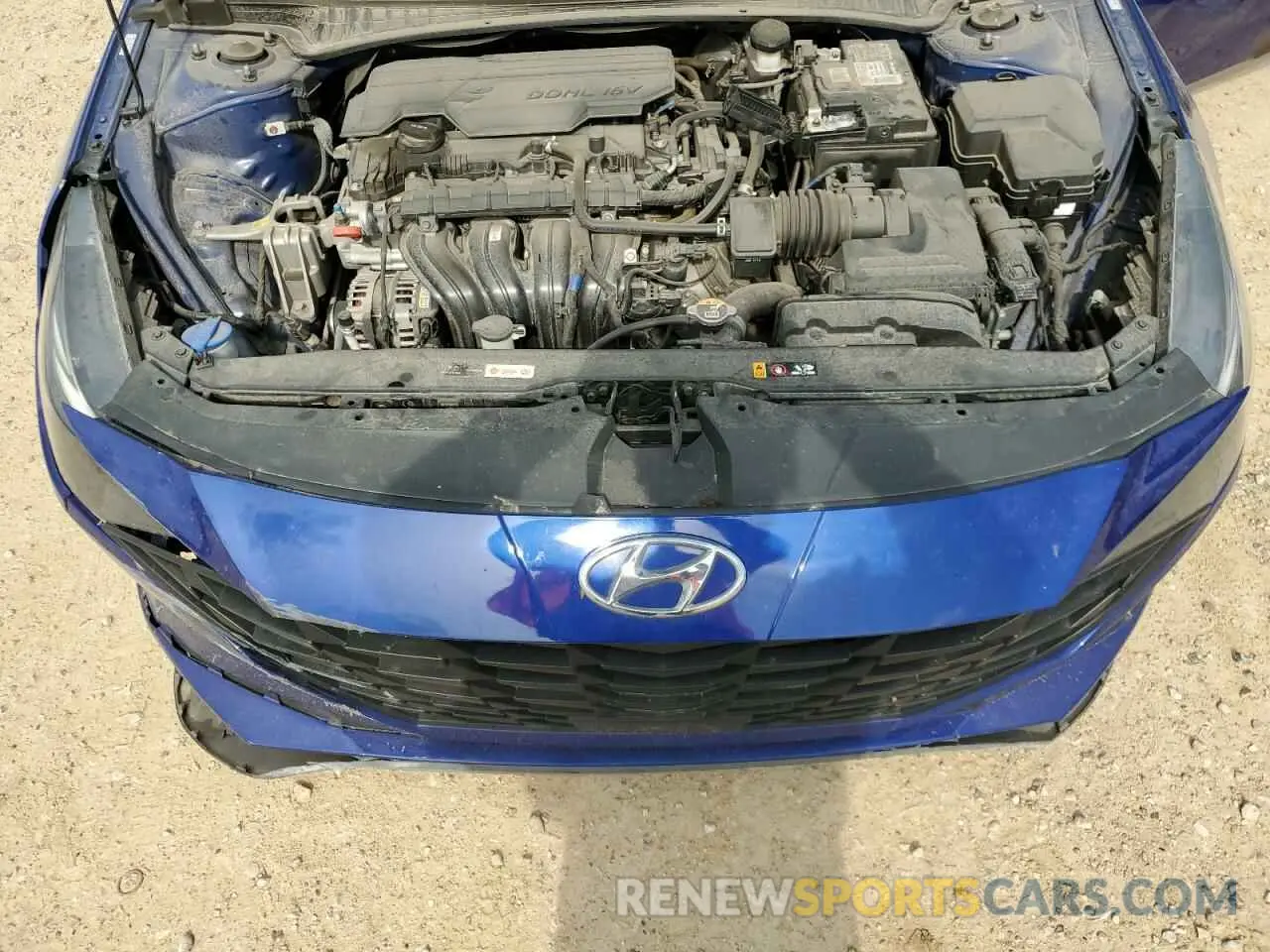 11 Photograph of a damaged car KMHLS4AG2MU105210 HYUNDAI ELANTRA 2021