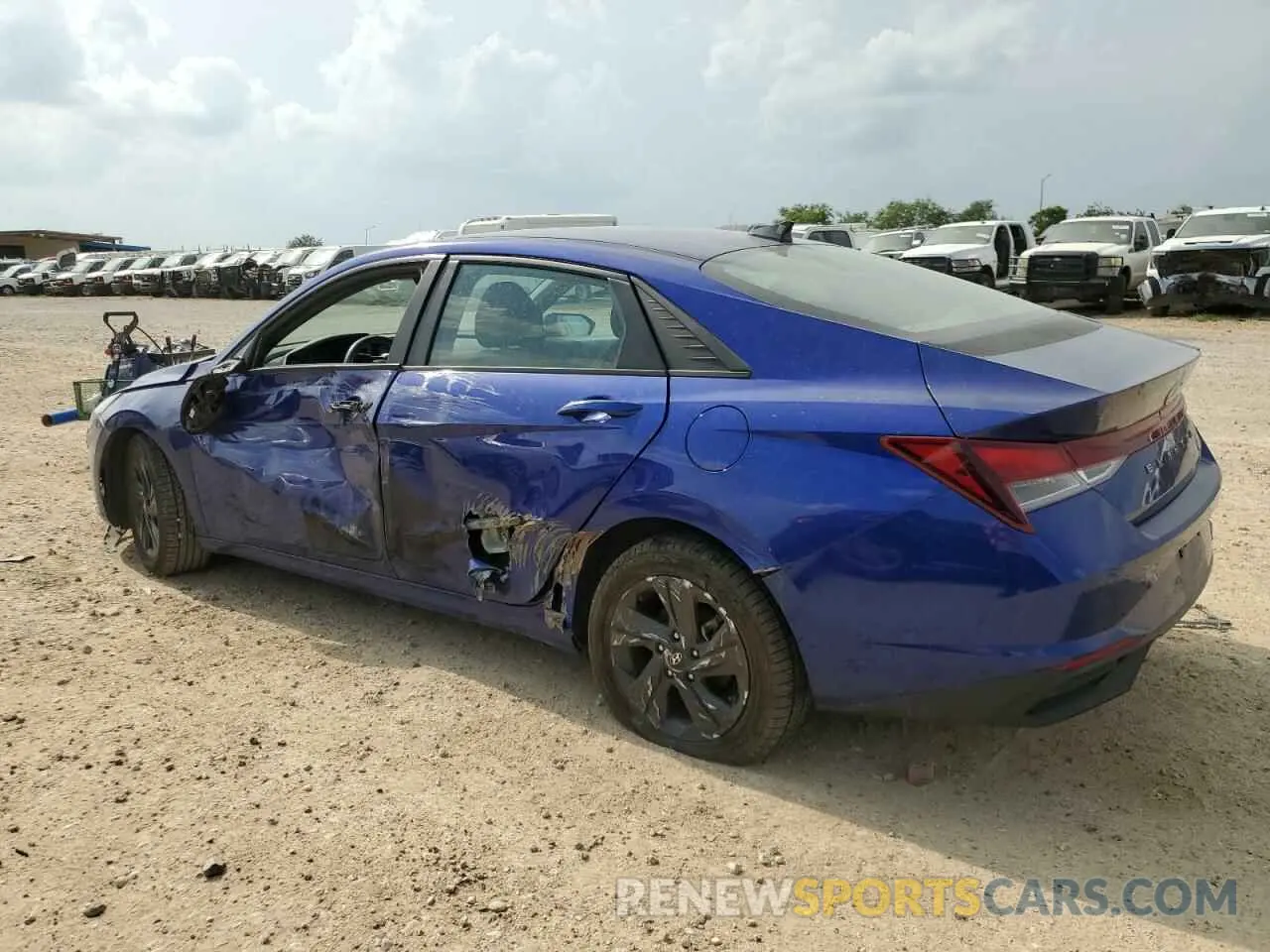 2 Photograph of a damaged car KMHLS4AG2MU105210 HYUNDAI ELANTRA 2021