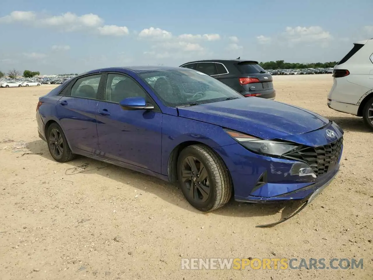 4 Photograph of a damaged car KMHLS4AG2MU105210 HYUNDAI ELANTRA 2021