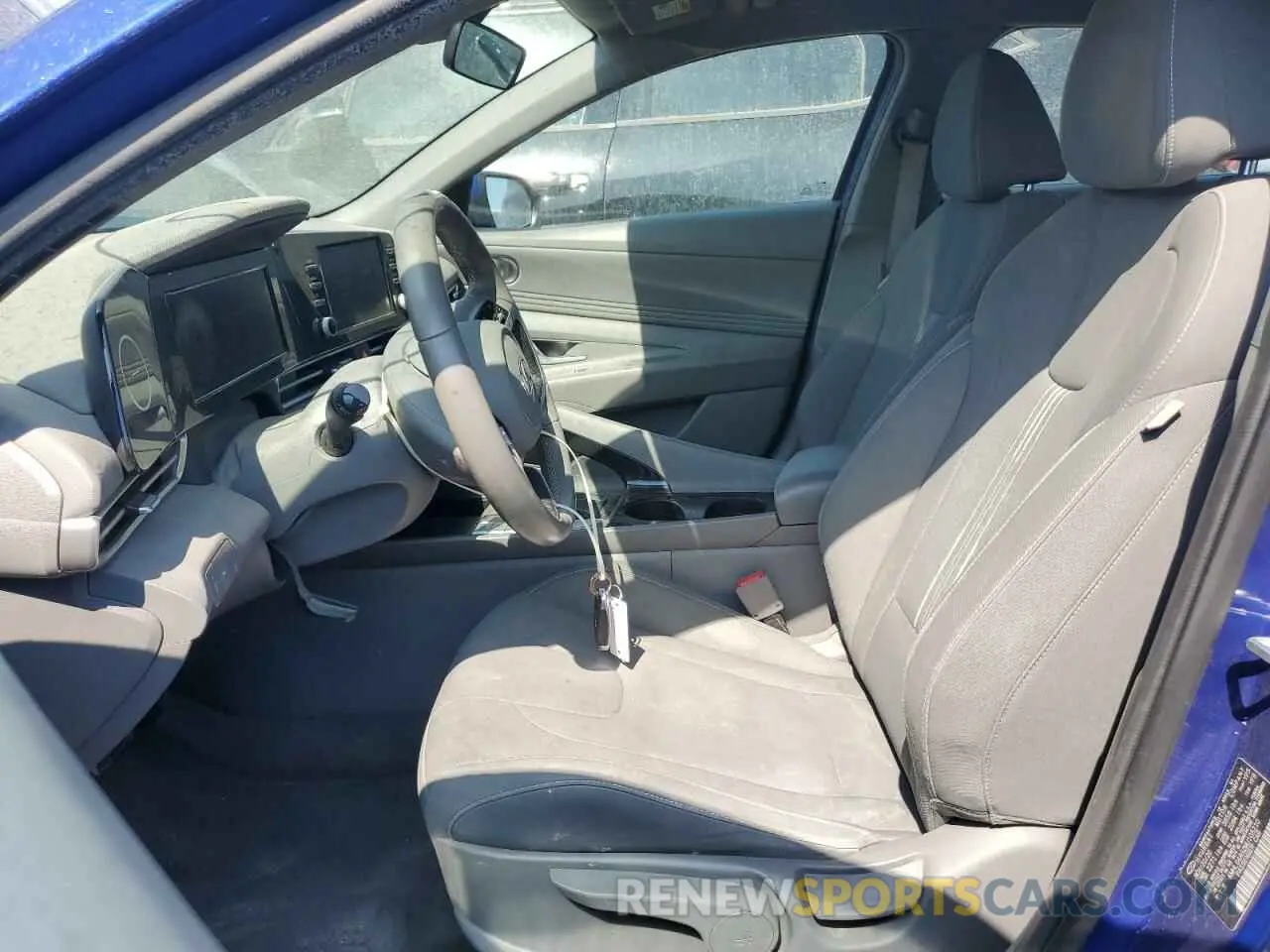 7 Photograph of a damaged car KMHLS4AG2MU105210 HYUNDAI ELANTRA 2021