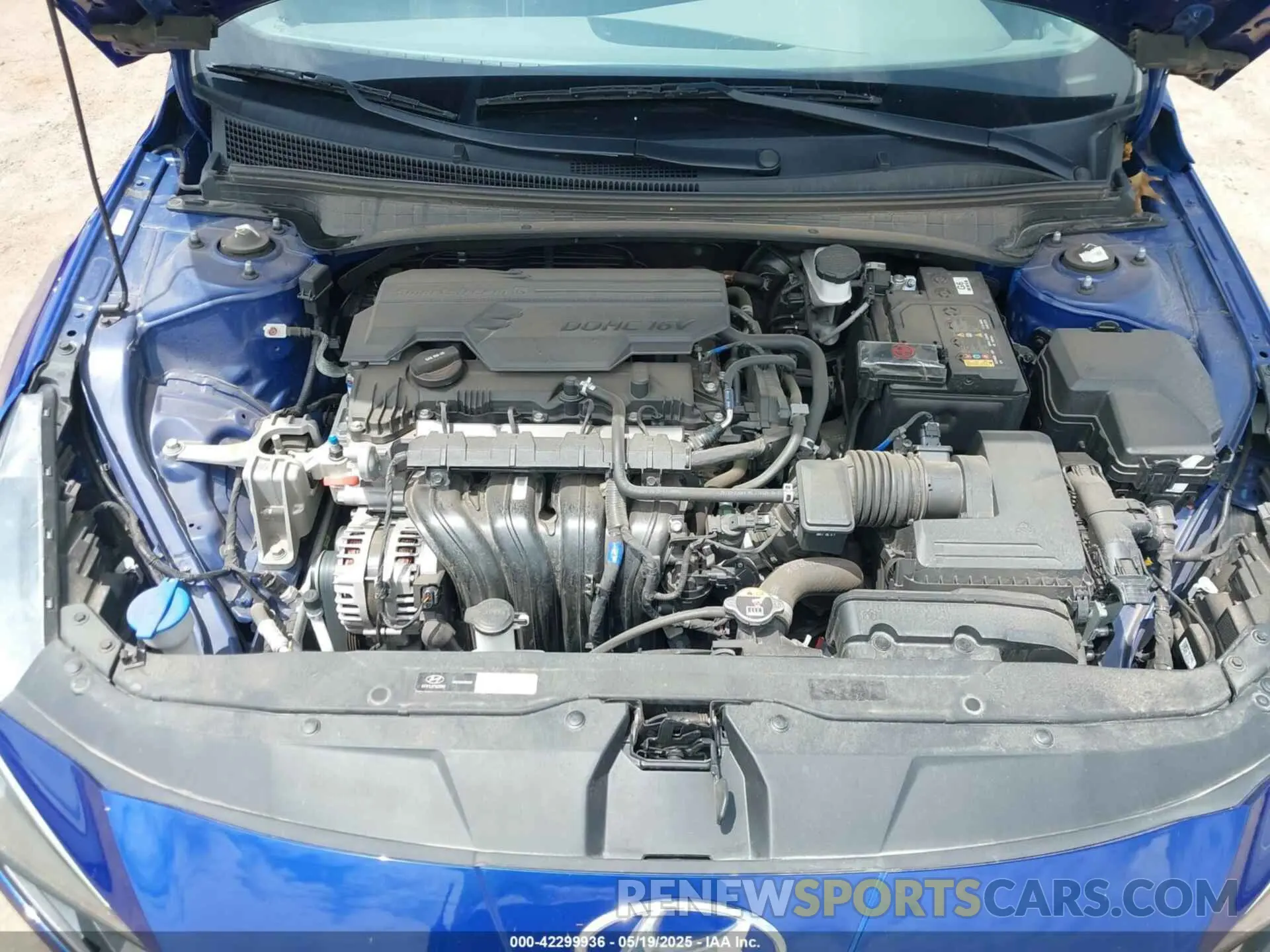 10 Photograph of a damaged car KMHLS4AG2MU196155 HYUNDAI ELANTRA 2021