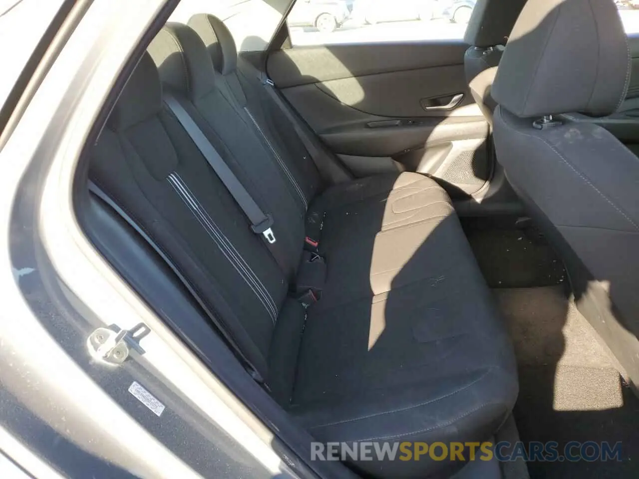 10 Photograph of a damaged car KMHLS4AG2MU212273 HYUNDAI ELANTRA 2021