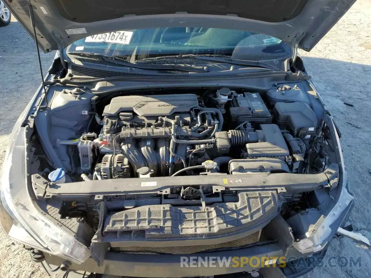 12 Photograph of a damaged car KMHLS4AG2MU212273 HYUNDAI ELANTRA 2021
