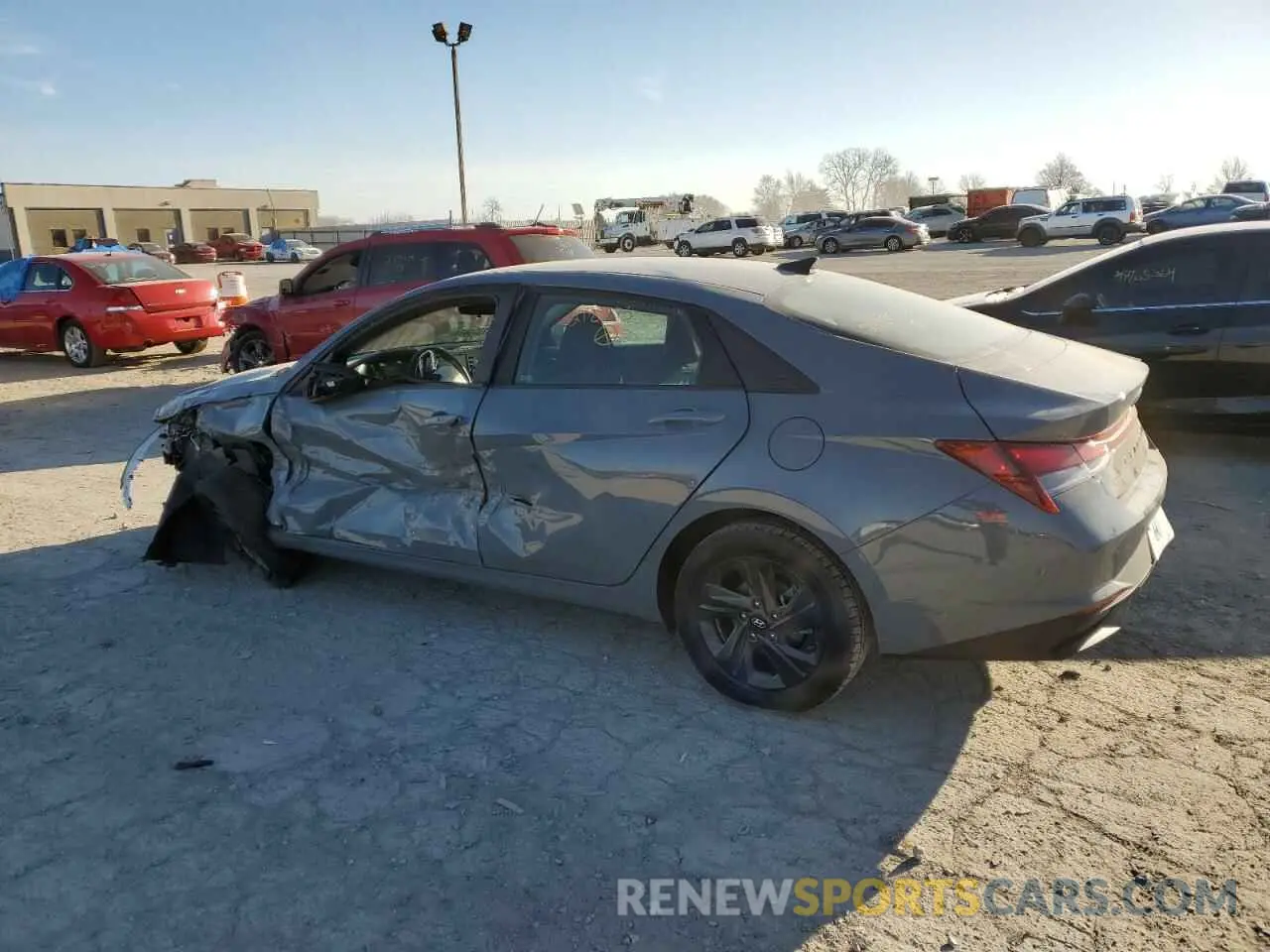 2 Photograph of a damaged car KMHLS4AG2MU212273 HYUNDAI ELANTRA 2021