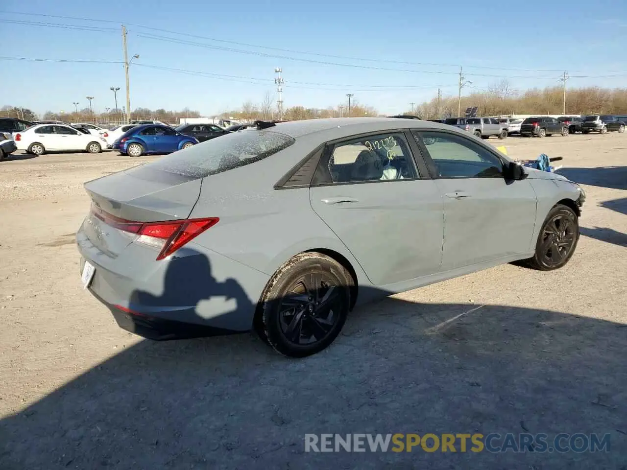 3 Photograph of a damaged car KMHLS4AG2MU212273 HYUNDAI ELANTRA 2021