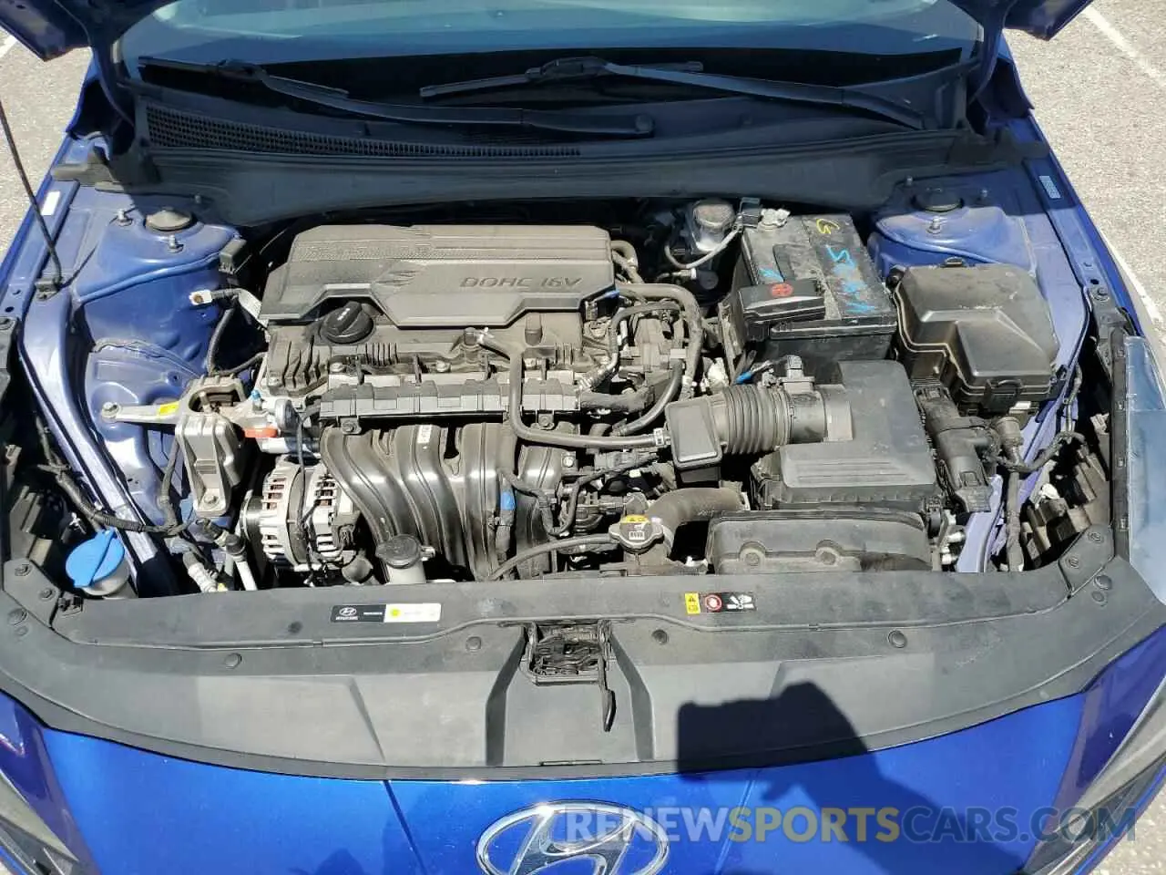 11 Photograph of a damaged car KMHLS4AG3MU121657 HYUNDAI ELANTRA 2021