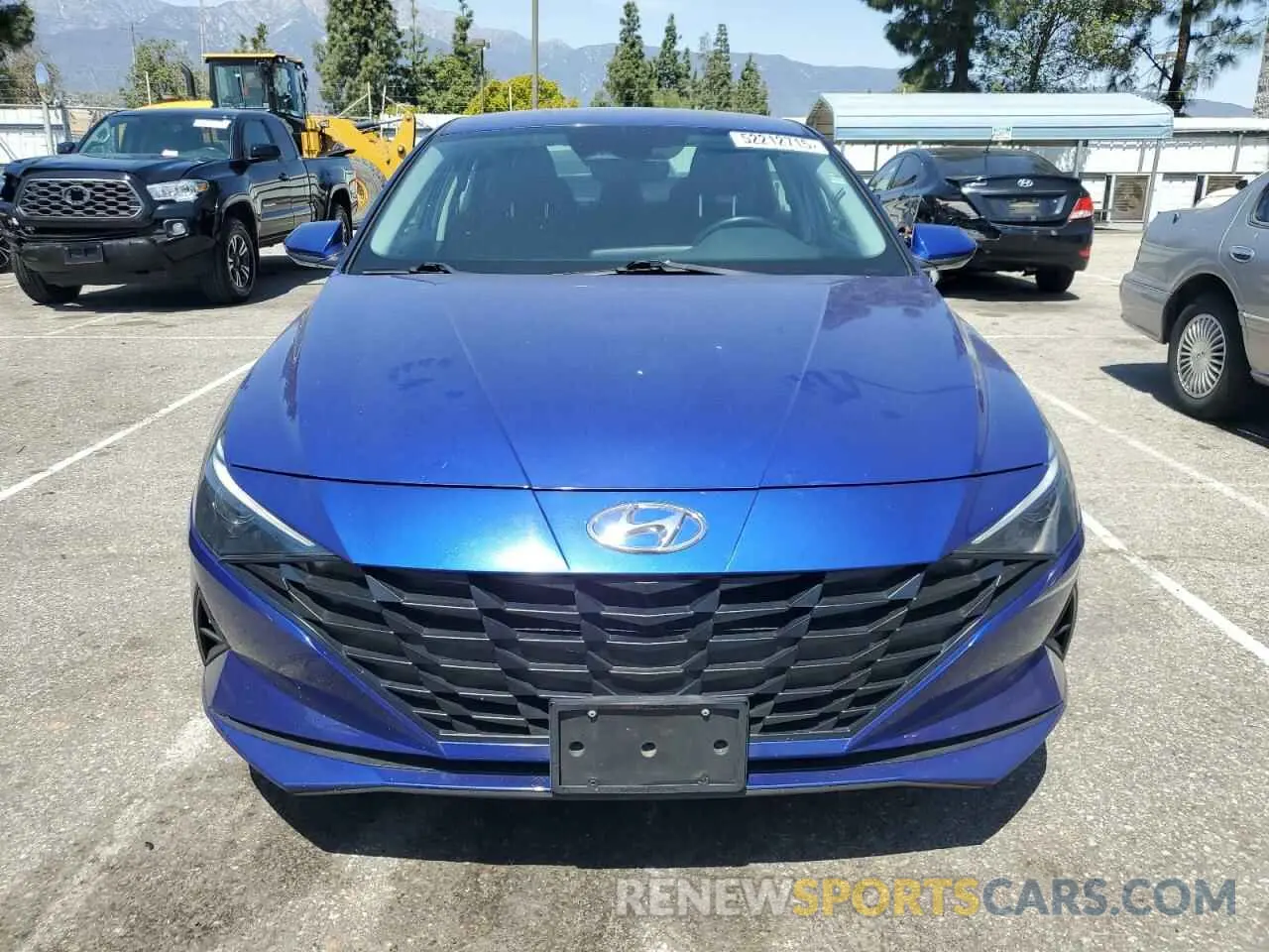 5 Photograph of a damaged car KMHLS4AG3MU121657 HYUNDAI ELANTRA 2021