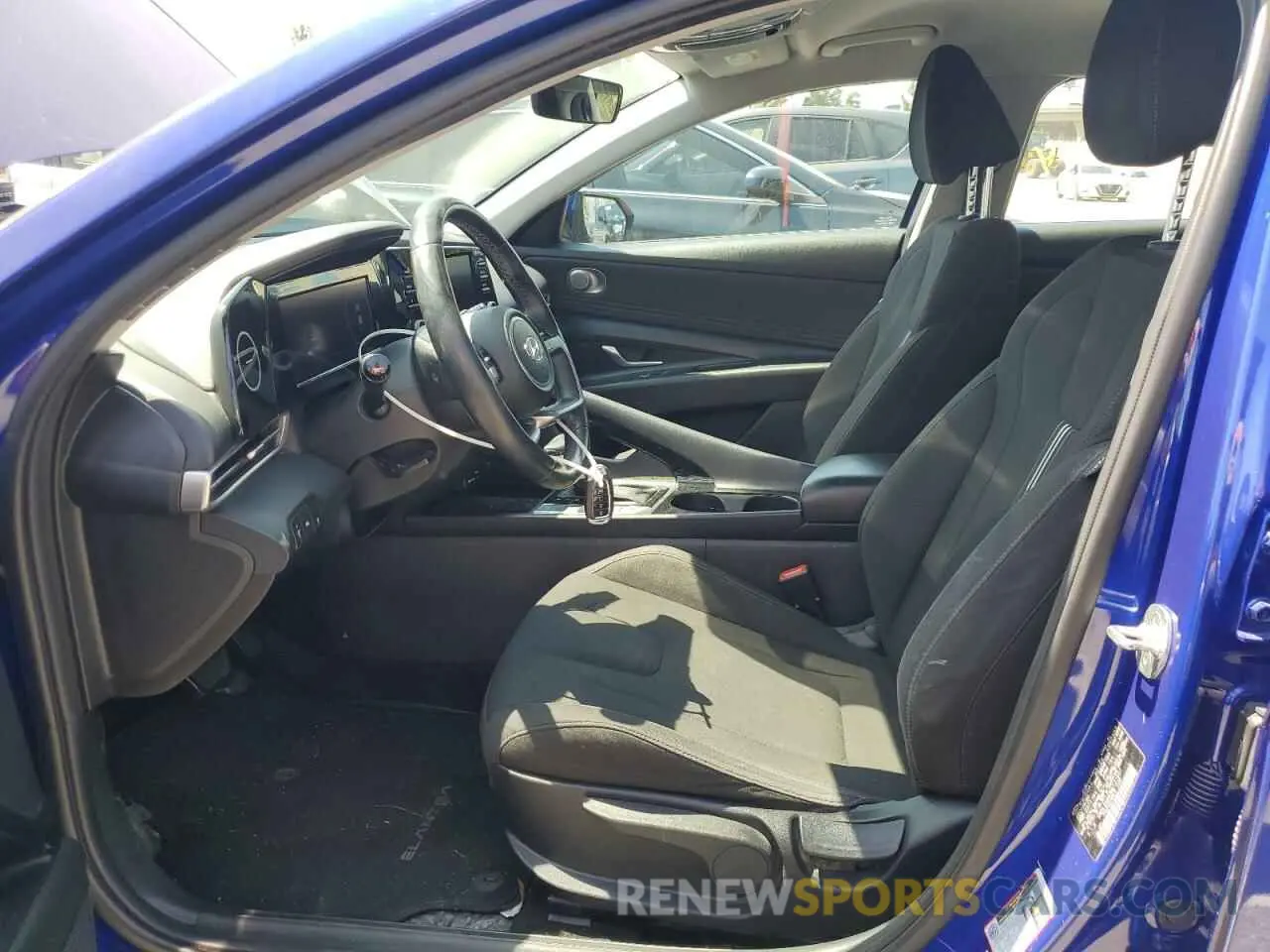7 Photograph of a damaged car KMHLS4AG3MU121657 HYUNDAI ELANTRA 2021