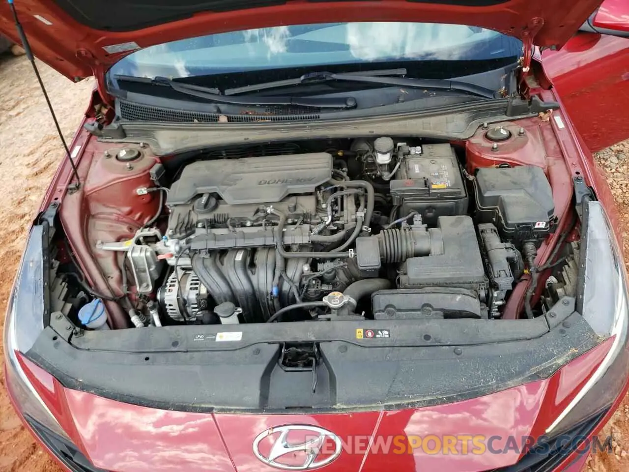 11 Photograph of a damaged car KMHLS4AG3MU150110 HYUNDAI ELANTRA 2021
