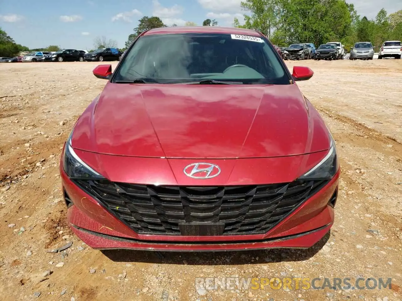 5 Photograph of a damaged car KMHLS4AG3MU150110 HYUNDAI ELANTRA 2021