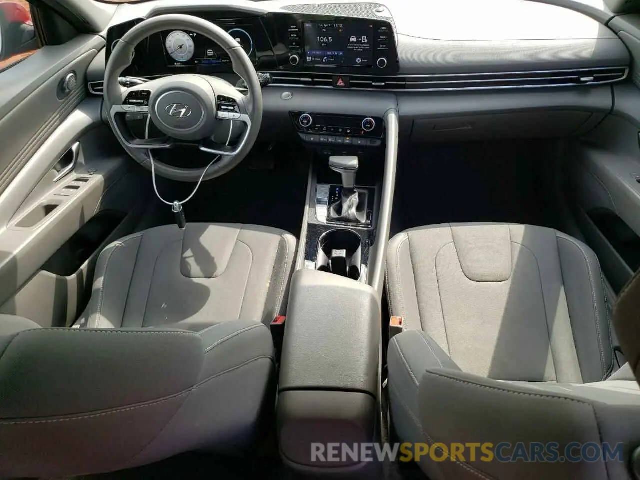 8 Photograph of a damaged car KMHLS4AG3MU150110 HYUNDAI ELANTRA 2021