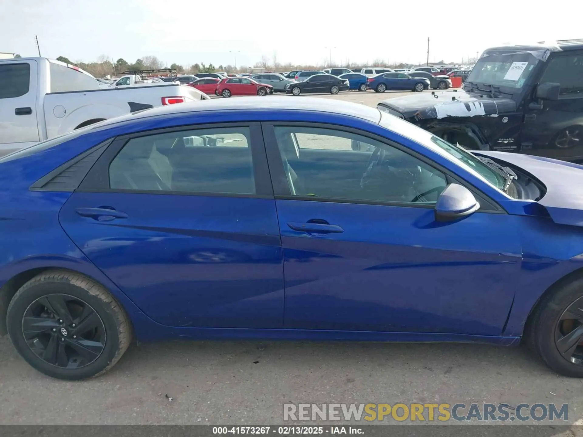 13 Photograph of a damaged car KMHLS4AG4MU064241 HYUNDAI ELANTRA 2021
