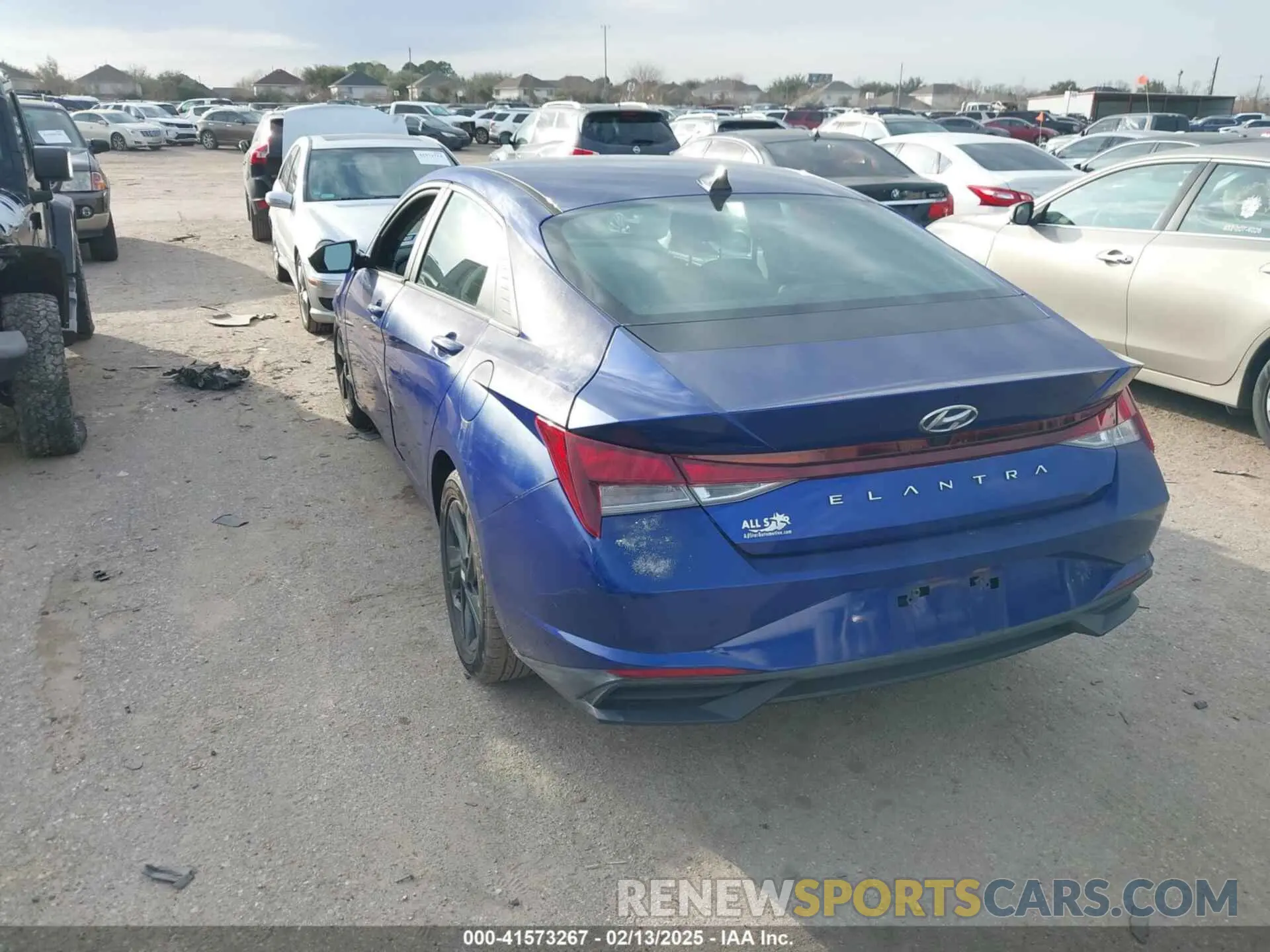 3 Photograph of a damaged car KMHLS4AG4MU064241 HYUNDAI ELANTRA 2021