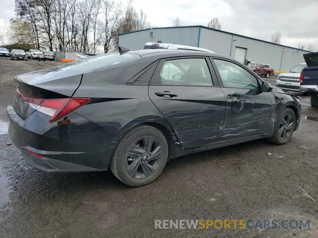 3 Photograph of a damaged car KMHLS4AG4MU065146 HYUNDAI ELANTRA 2021