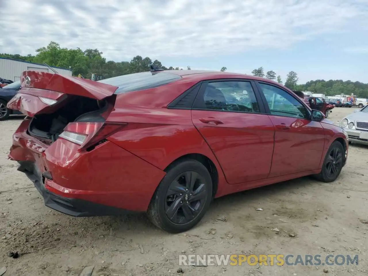 3 Photograph of a damaged car KMHLS4AG4MU121733 HYUNDAI ELANTRA 2021