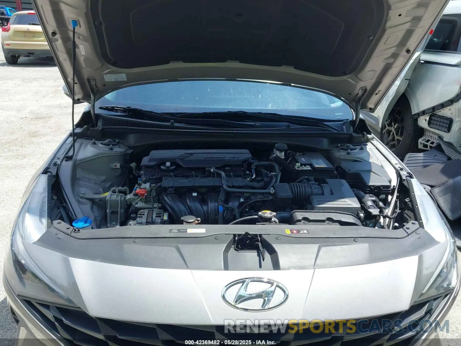 10 Photograph of a damaged car KMHLS4AG5MU065575 HYUNDAI ELANTRA 2021