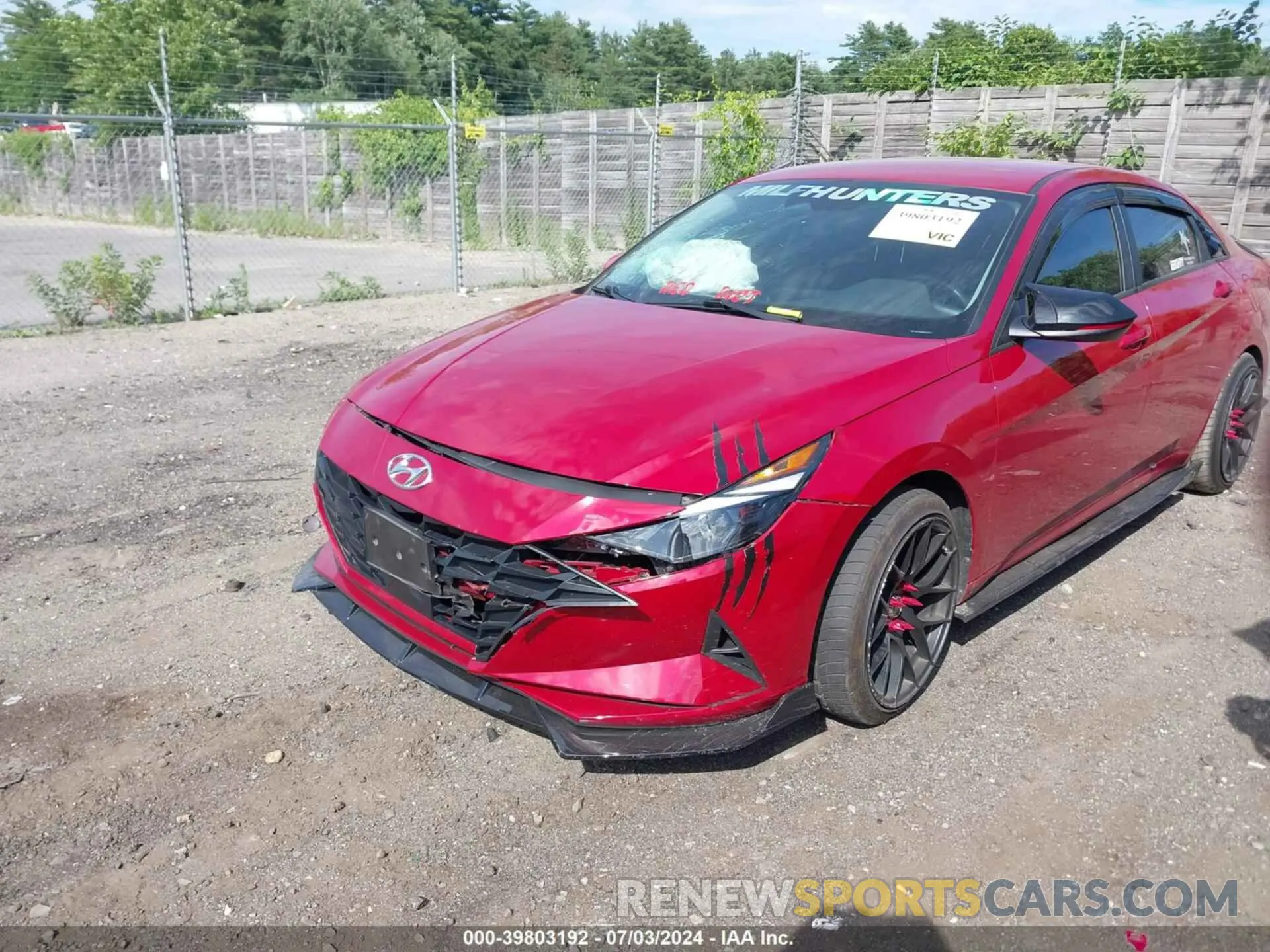 6 Photograph of a damaged car KMHLS4AG6MU212454 HYUNDAI ELANTRA 2021