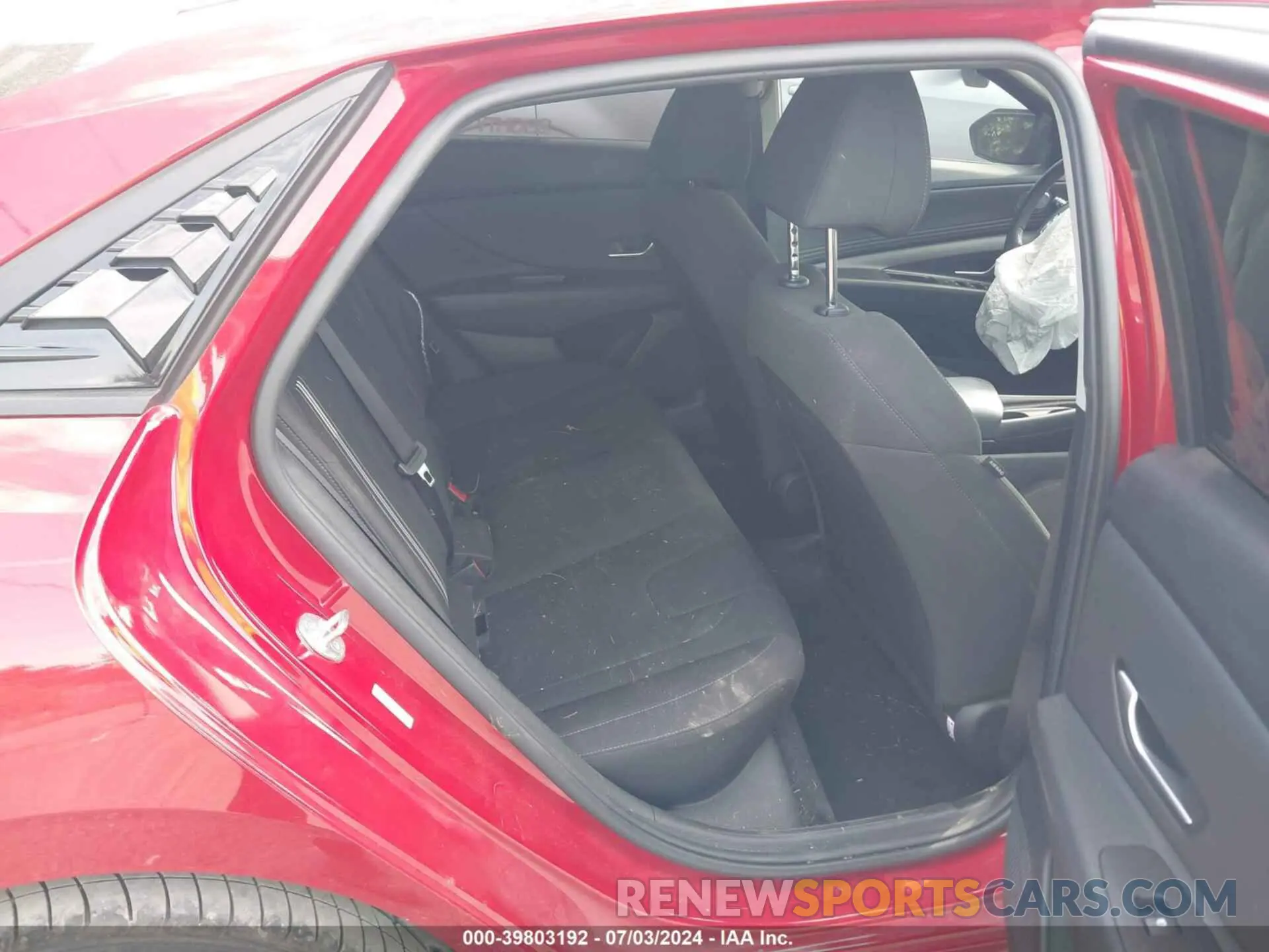 8 Photograph of a damaged car KMHLS4AG6MU212454 HYUNDAI ELANTRA 2021