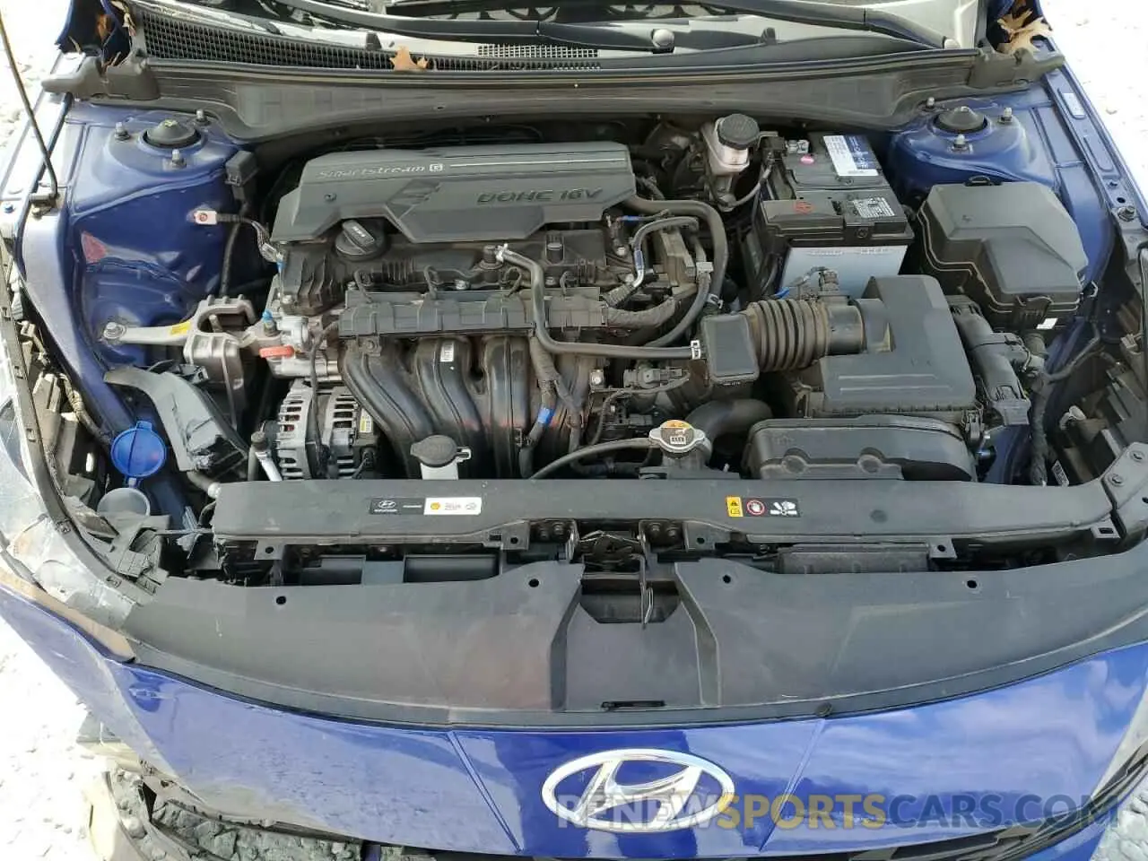 11 Photograph of a damaged car KMHLS4AG7MU103730 HYUNDAI ELANTRA 2021