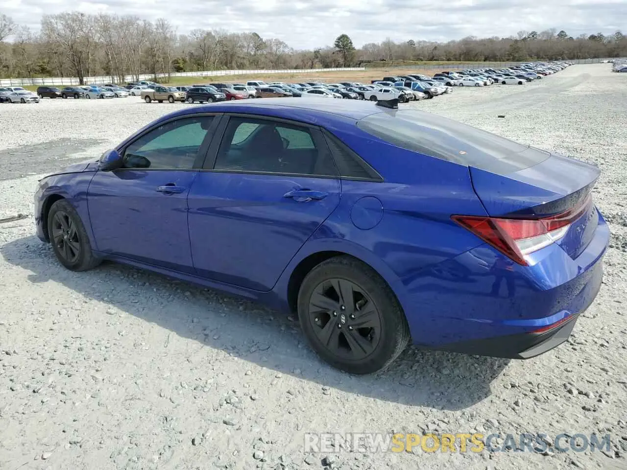 2 Photograph of a damaged car KMHLS4AG7MU103730 HYUNDAI ELANTRA 2021