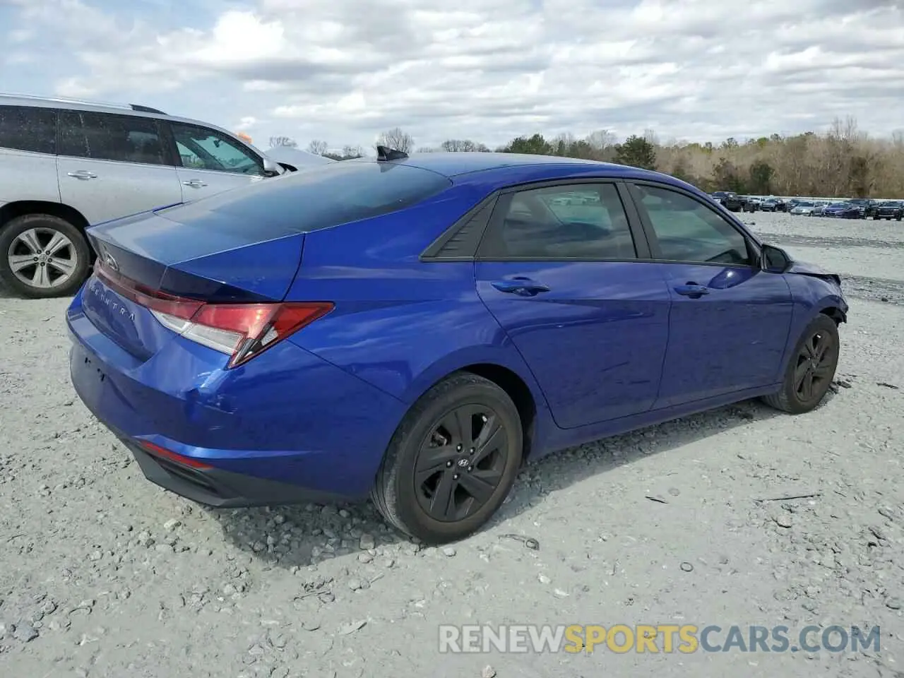 3 Photograph of a damaged car KMHLS4AG7MU103730 HYUNDAI ELANTRA 2021