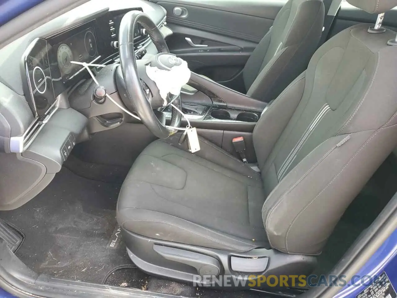 7 Photograph of a damaged car KMHLS4AG7MU103730 HYUNDAI ELANTRA 2021