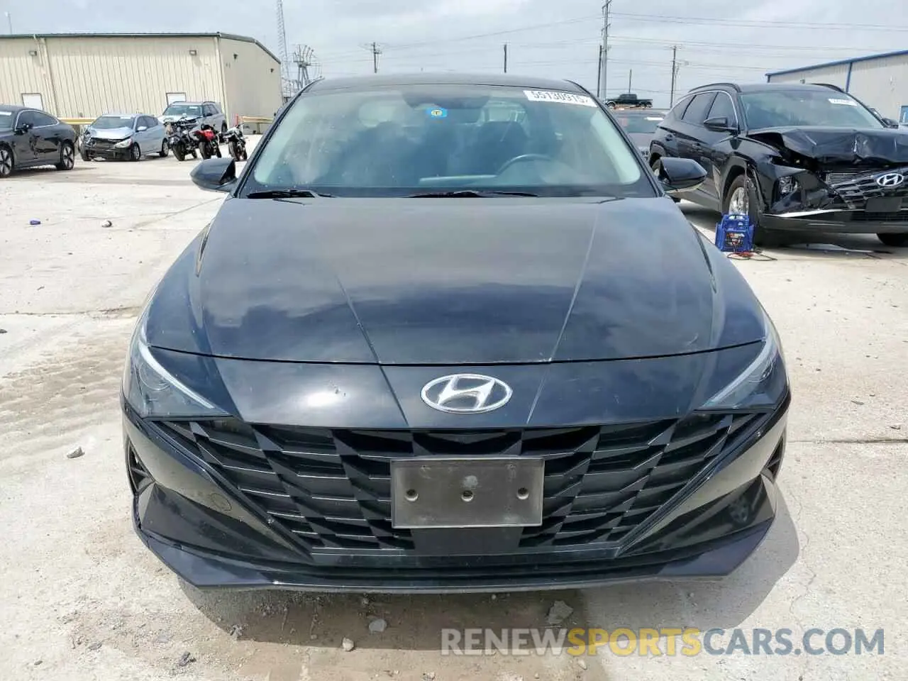 5 Photograph of a damaged car KMHLS4AG7MU125534 HYUNDAI ELANTRA 2021