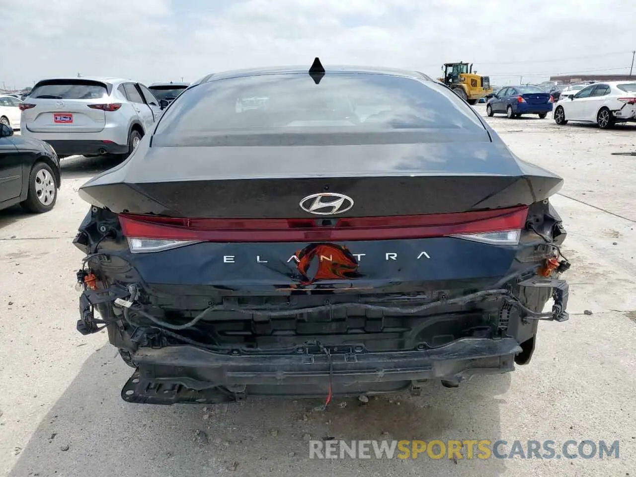 6 Photograph of a damaged car KMHLS4AG7MU125534 HYUNDAI ELANTRA 2021