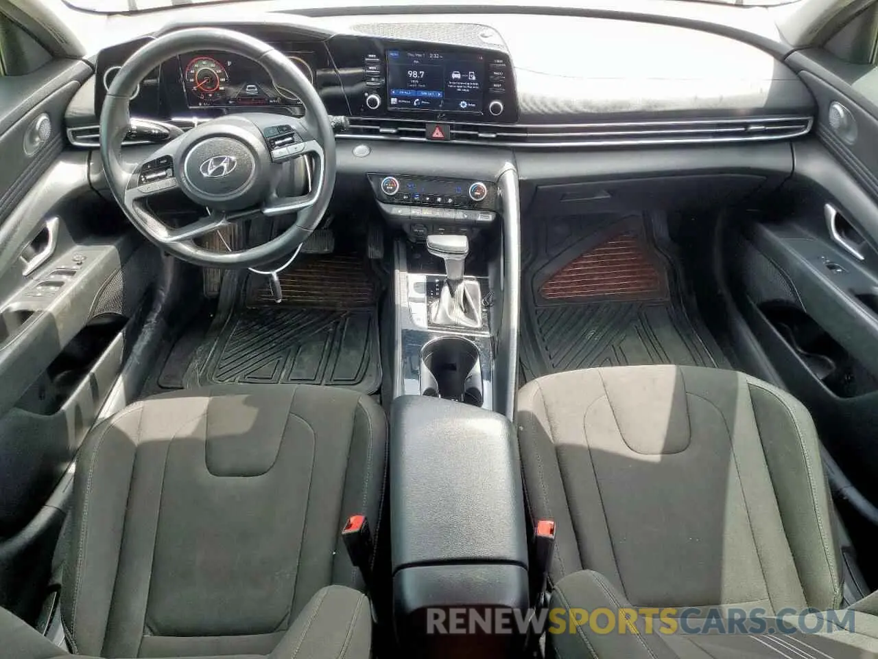 8 Photograph of a damaged car KMHLS4AG7MU125534 HYUNDAI ELANTRA 2021