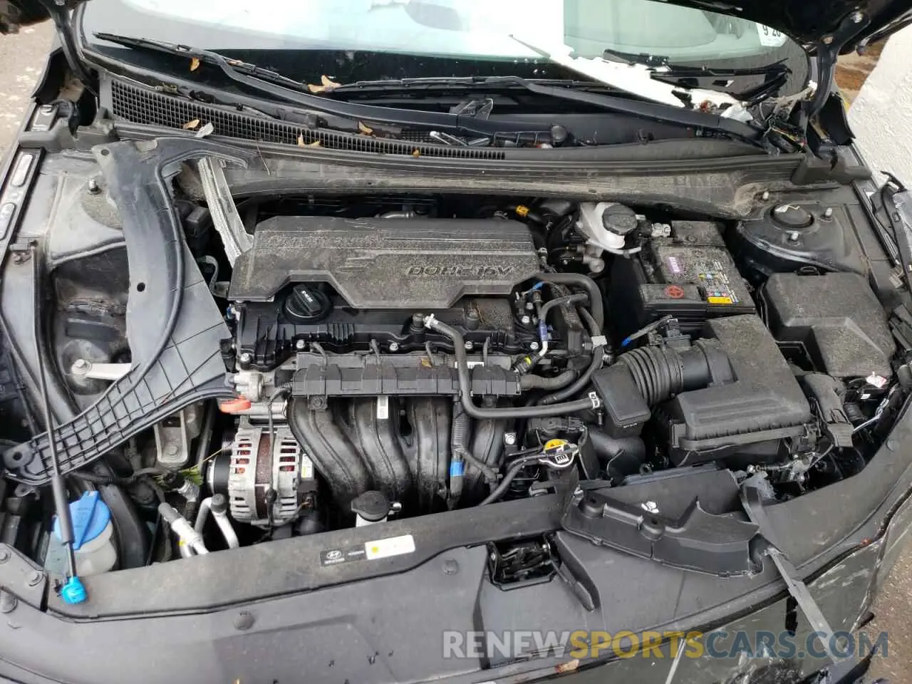 11 Photograph of a damaged car KMHLS4AG7MU180260 HYUNDAI ELANTRA 2021