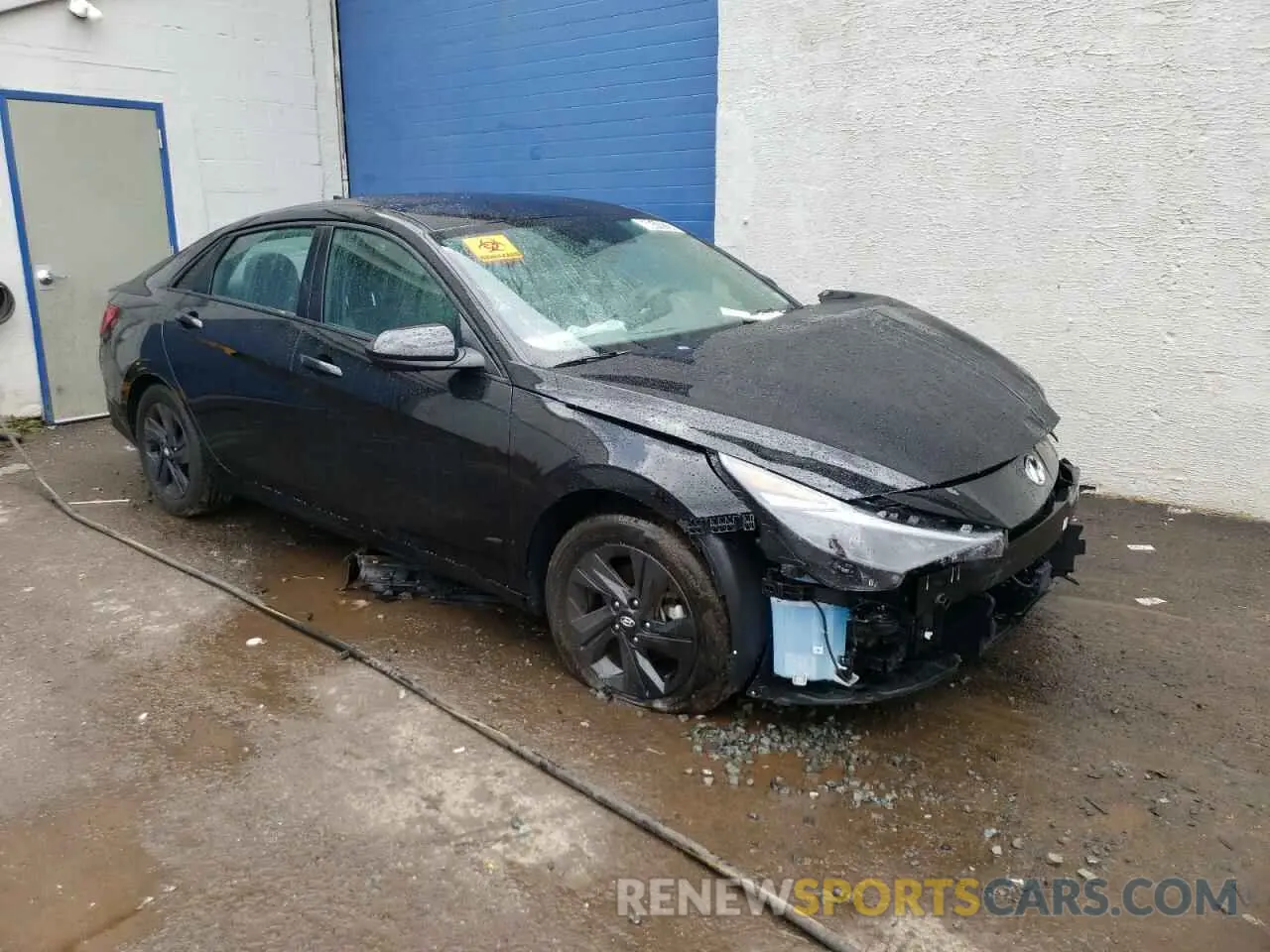 4 Photograph of a damaged car KMHLS4AG7MU180260 HYUNDAI ELANTRA 2021