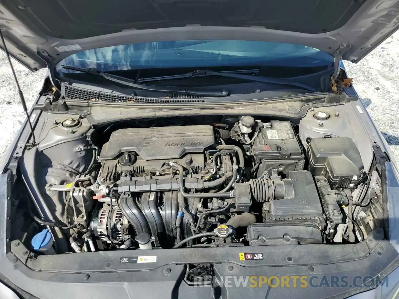 11 Photograph of a damaged car KMHLS4AG8MU192997 HYUNDAI ELANTRA 2021