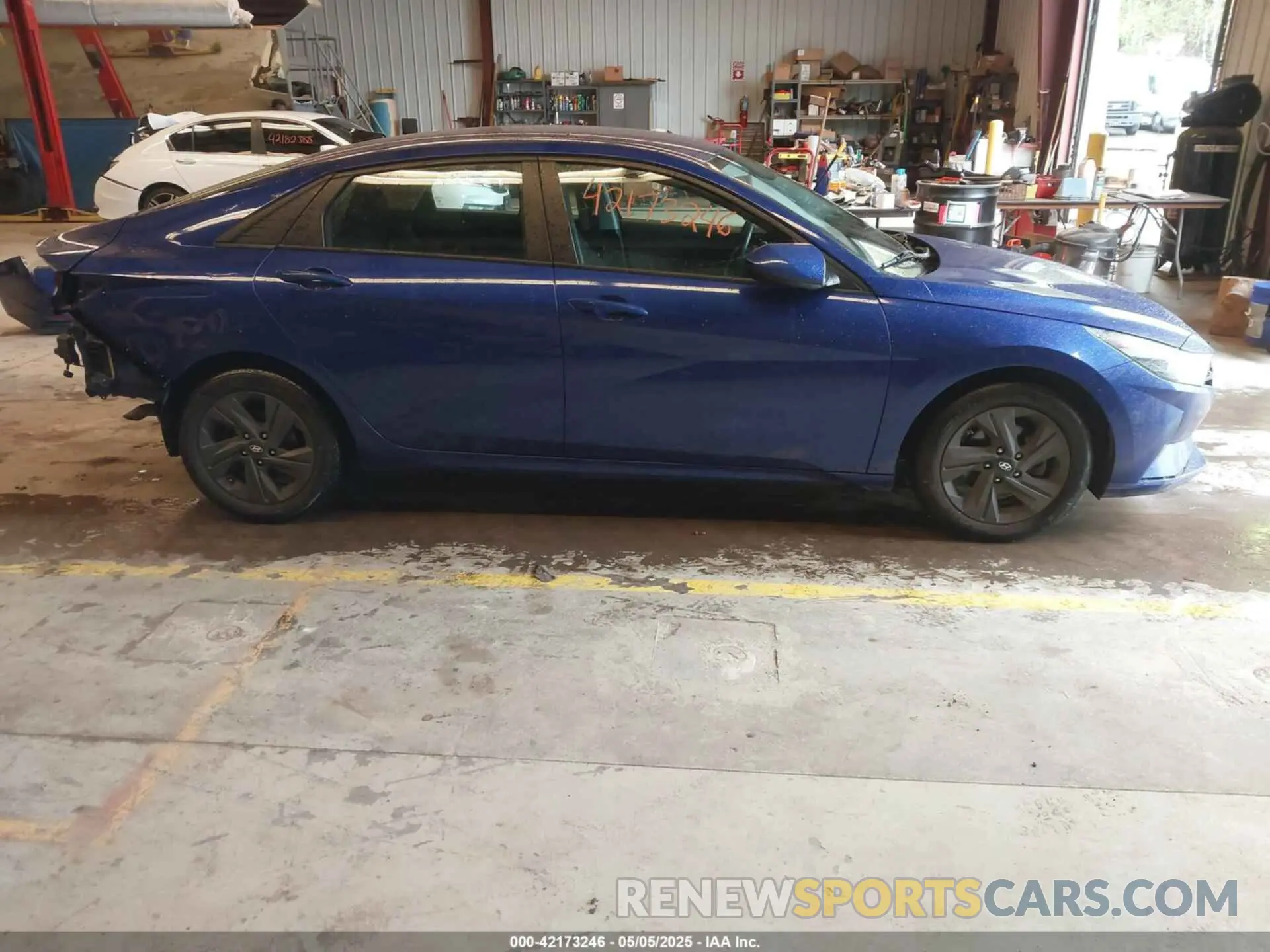 14 Photograph of a damaged car KMHLS4AG9MU065949 HYUNDAI ELANTRA 2021