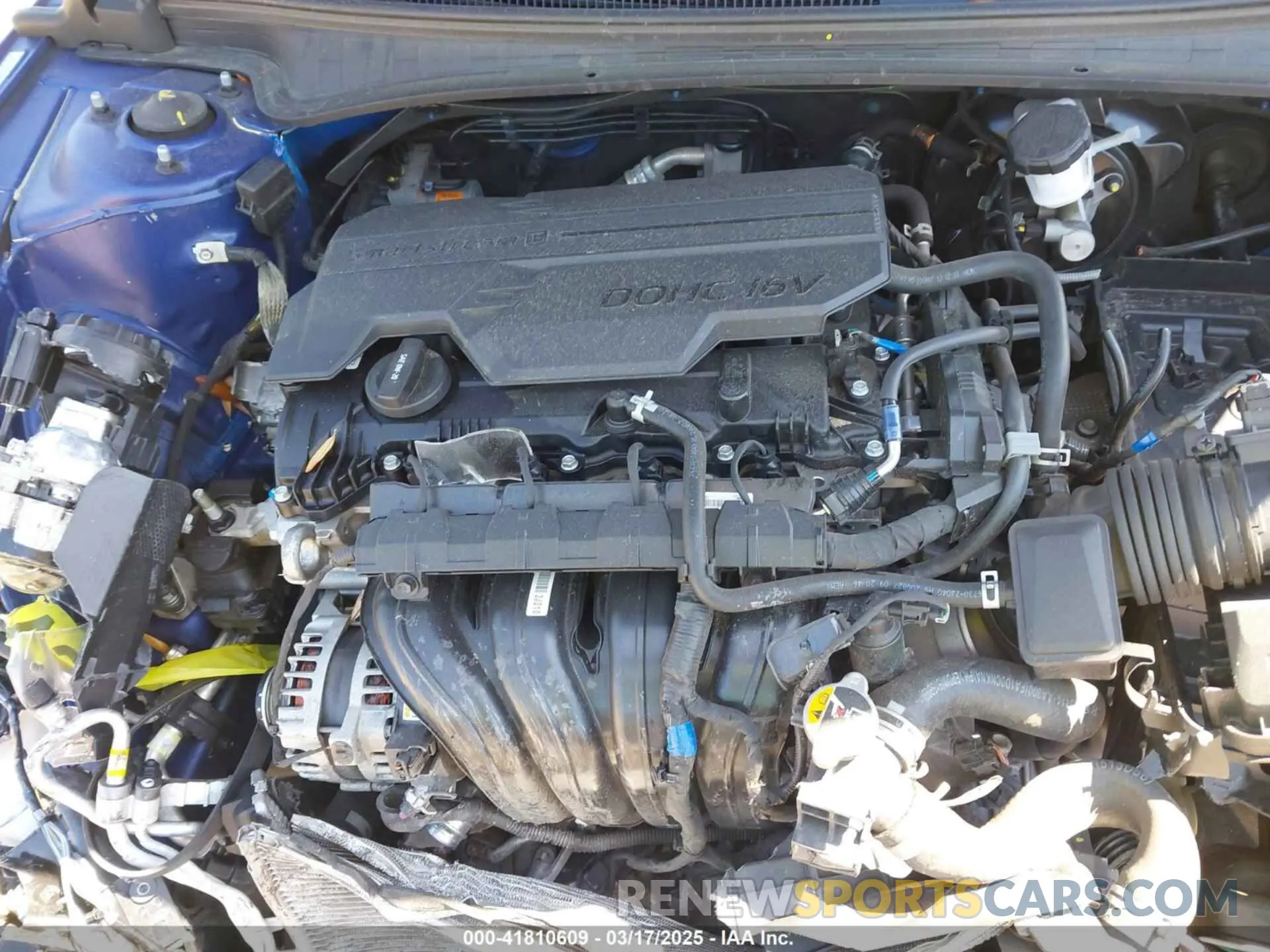 10 Photograph of a damaged car KMHLS4AG9MU066373 HYUNDAI ELANTRA 2021