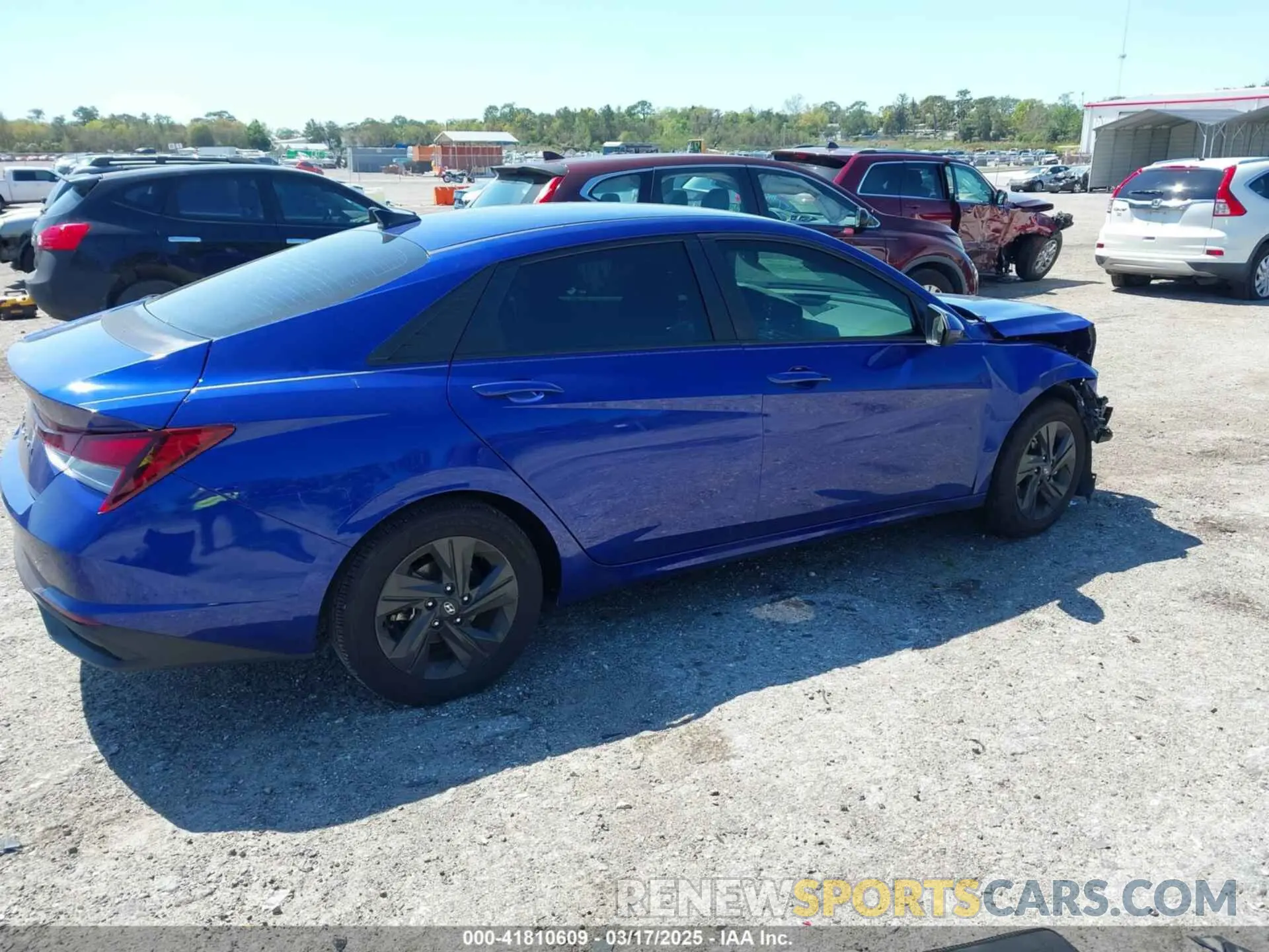 13 Photograph of a damaged car KMHLS4AG9MU066373 HYUNDAI ELANTRA 2021