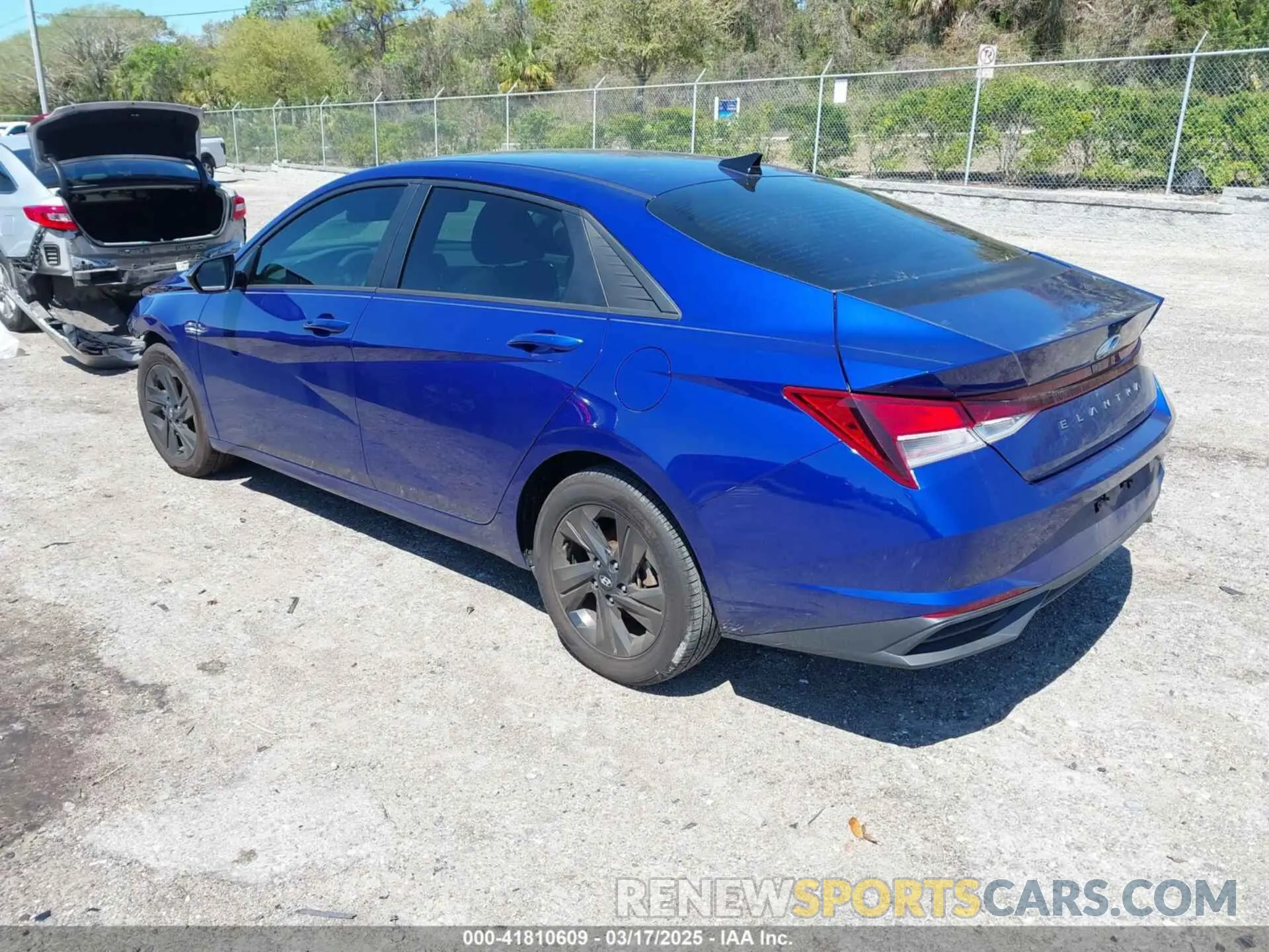3 Photograph of a damaged car KMHLS4AG9MU066373 HYUNDAI ELANTRA 2021