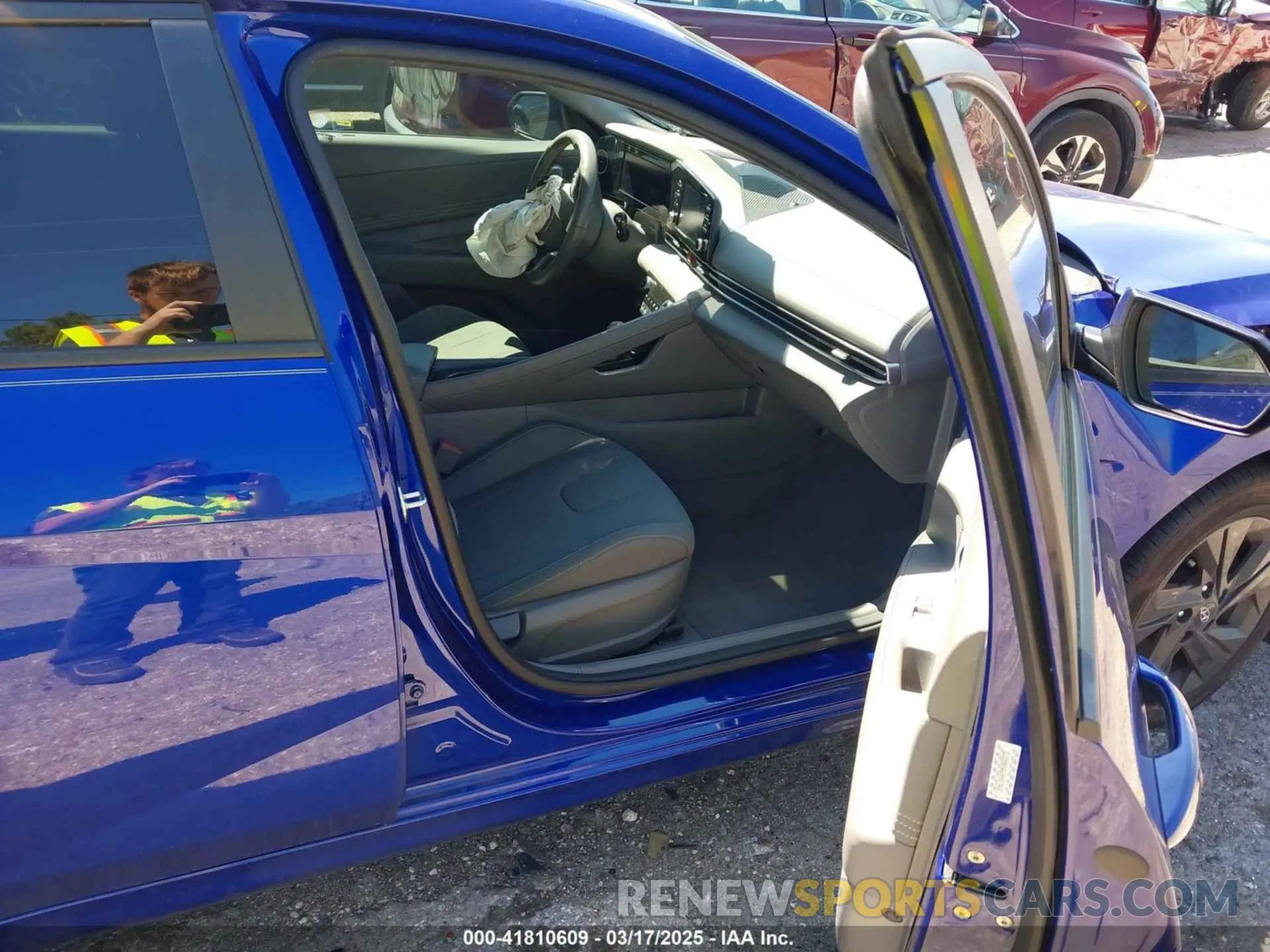 5 Photograph of a damaged car KMHLS4AG9MU066373 HYUNDAI ELANTRA 2021