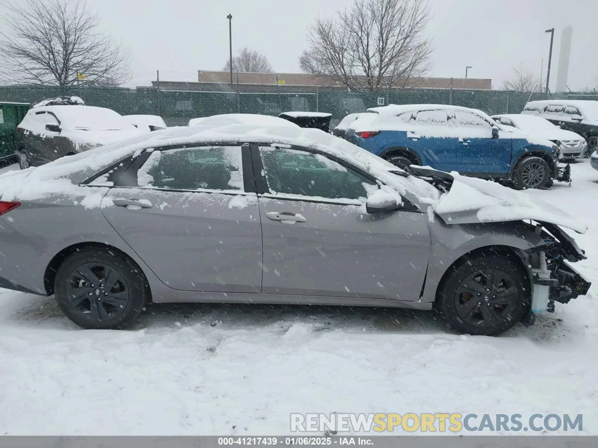 14 Photograph of a damaged car KMHLS4AGXMU189096 HYUNDAI ELANTRA 2021