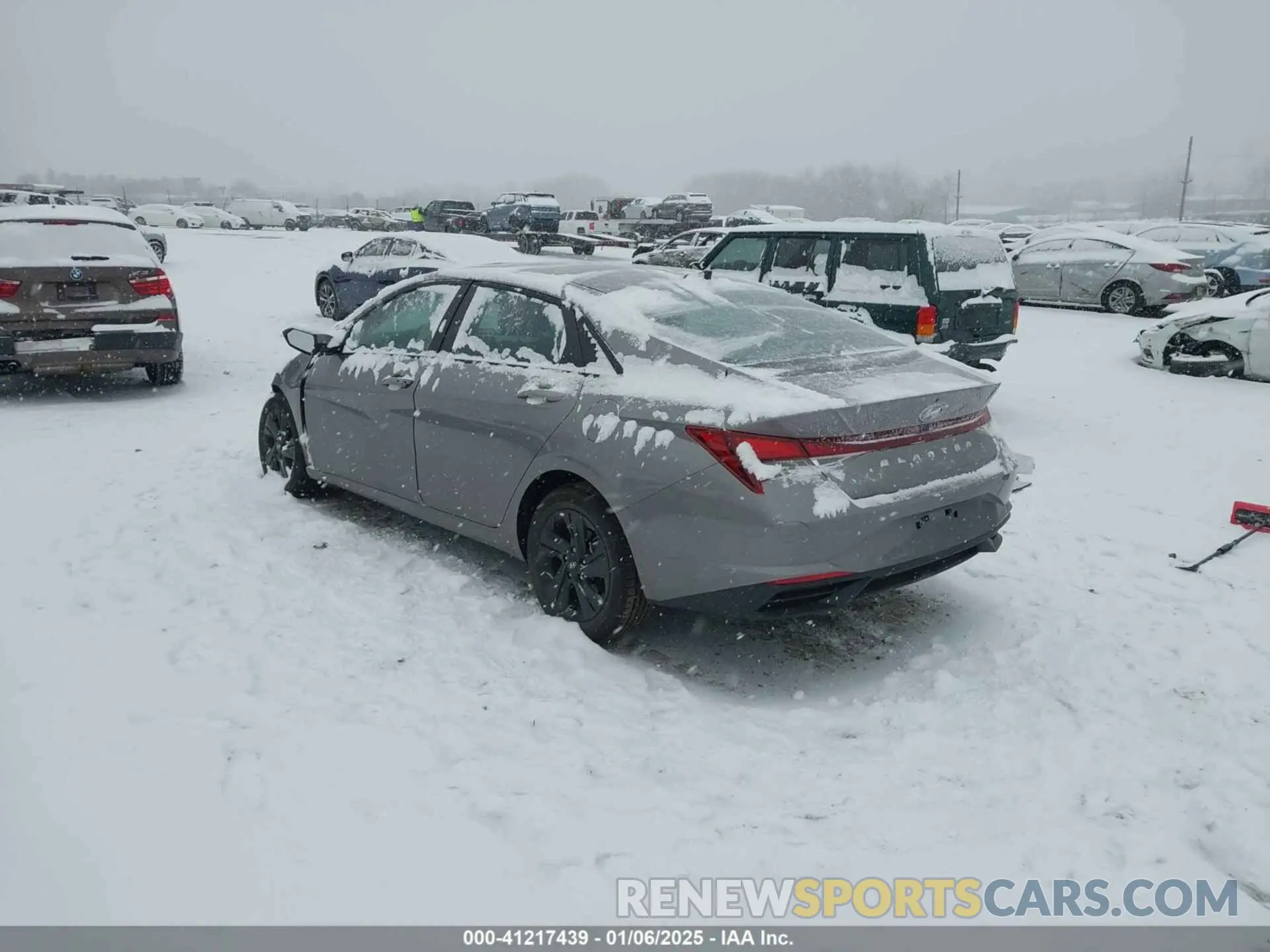 3 Photograph of a damaged car KMHLS4AGXMU189096 HYUNDAI ELANTRA 2021