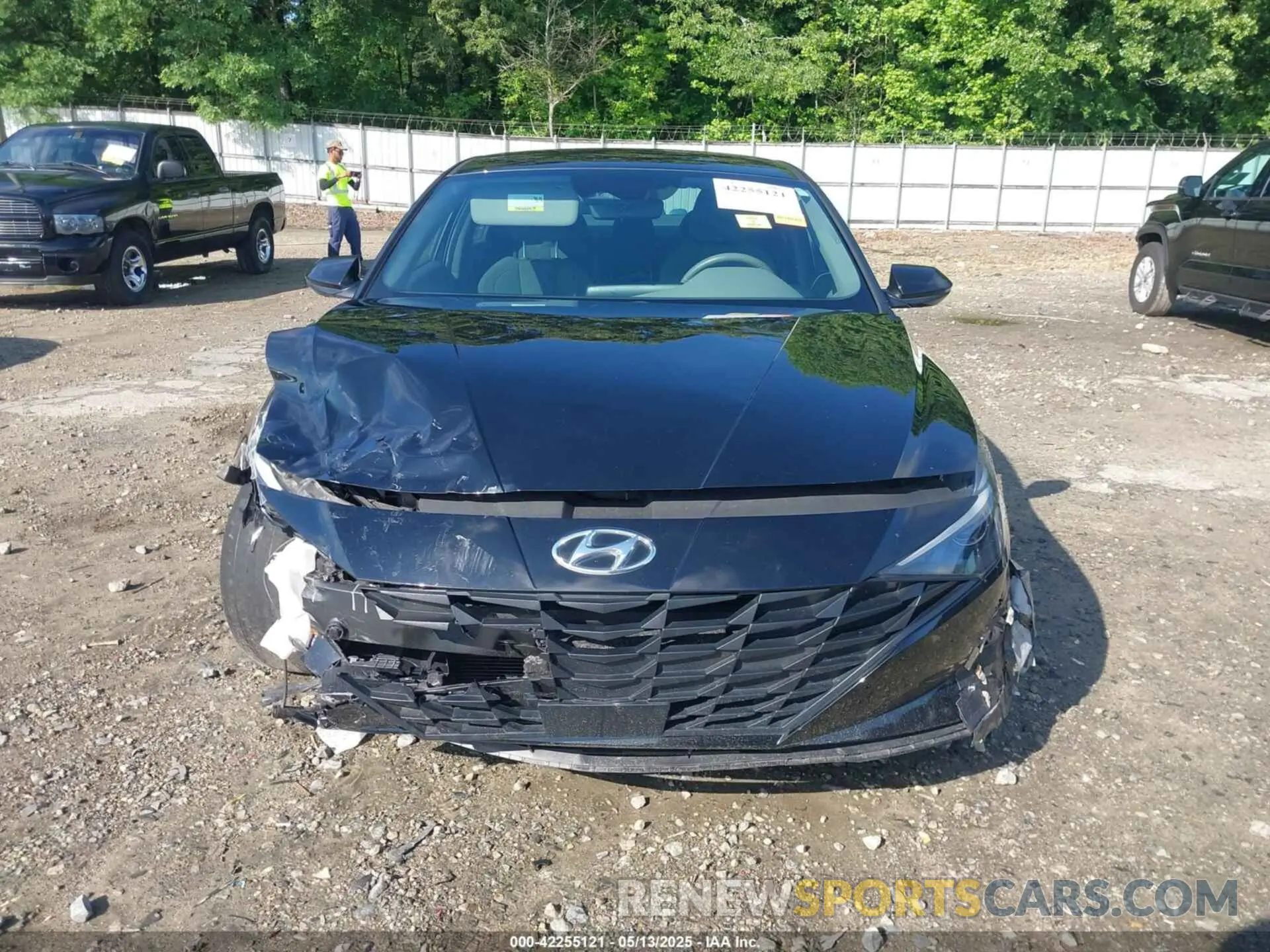 13 Photograph of a damaged car KMHLS4AGXMU212716 HYUNDAI ELANTRA 2021
