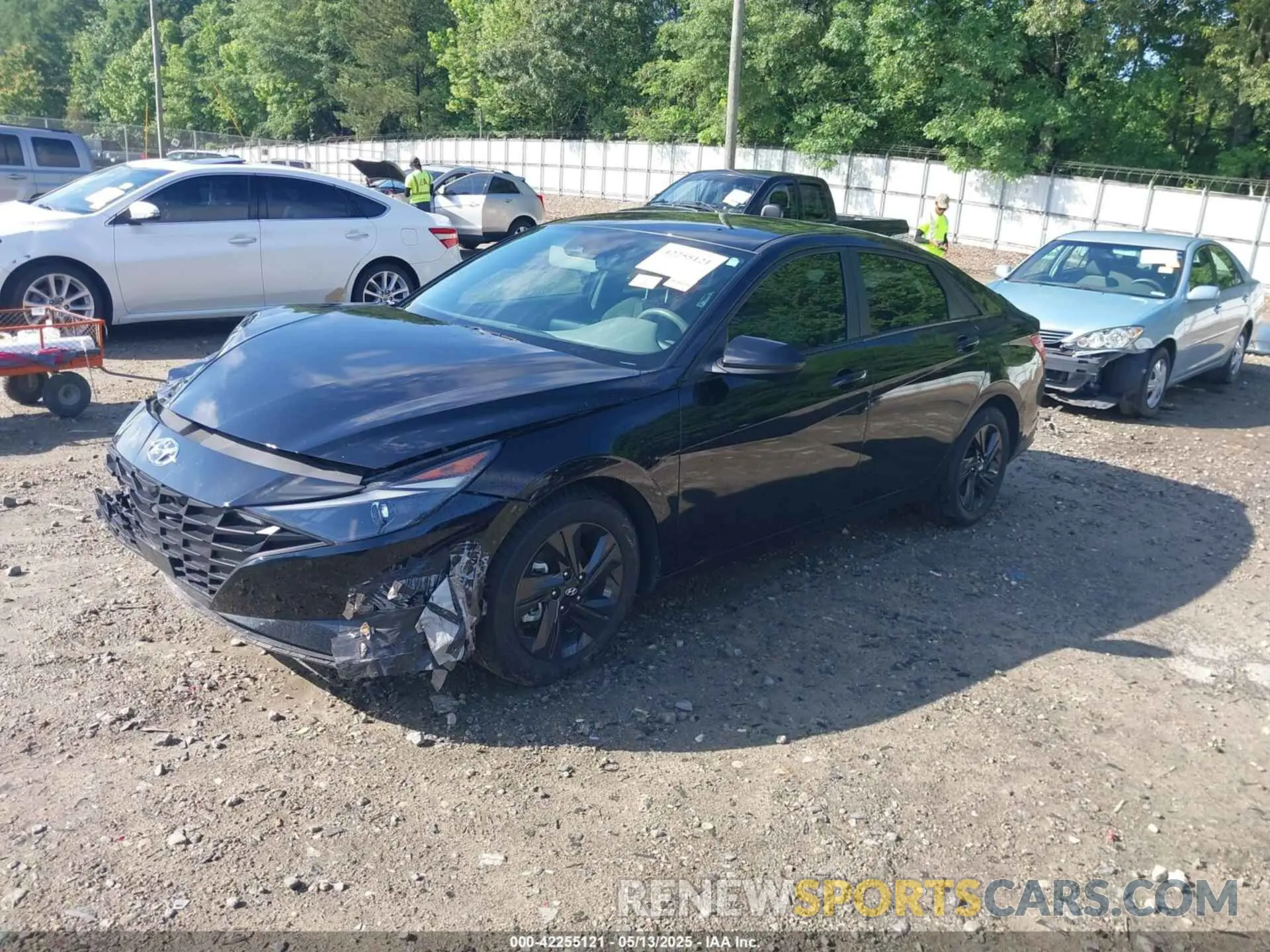 2 Photograph of a damaged car KMHLS4AGXMU212716 HYUNDAI ELANTRA 2021